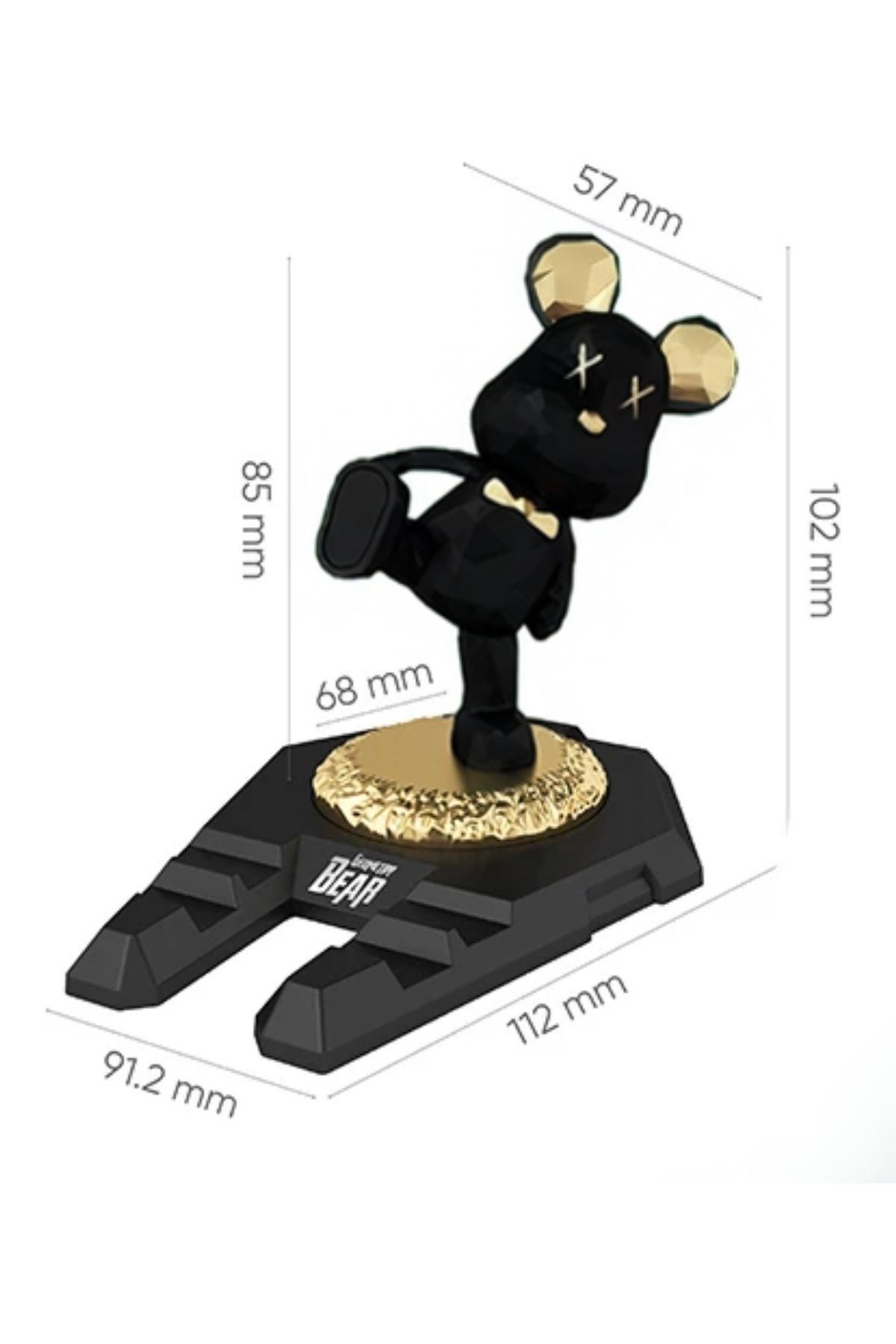 Tbl Dekor® Ayıcıklı Telefon ve Tablet Standı Masa Üstü Telefon ve Tablet Tutucu Aparatı