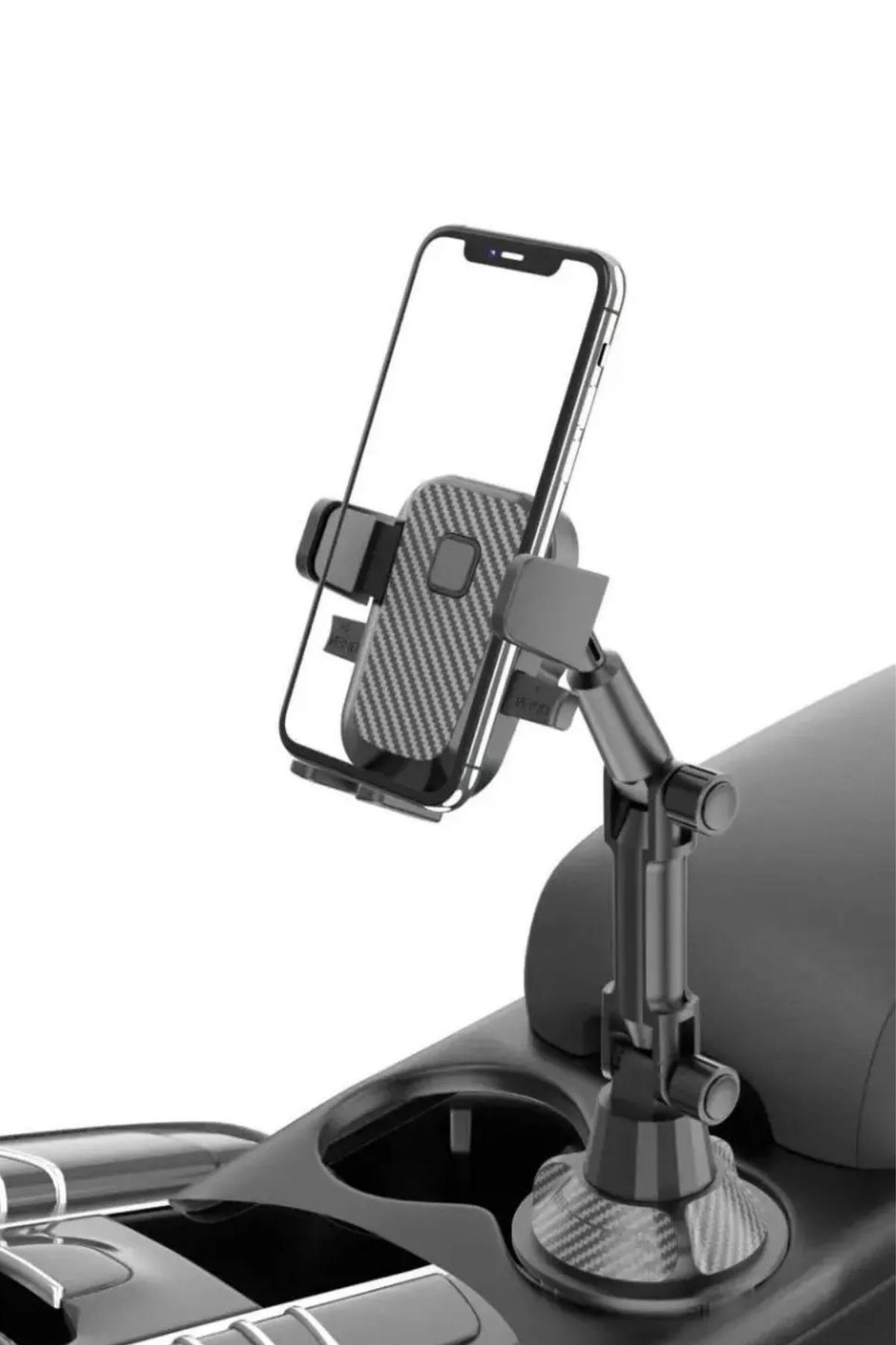 Tbl Dekor® Teleskopik Araç Bardak Yerine Giren Telefon Tutucu