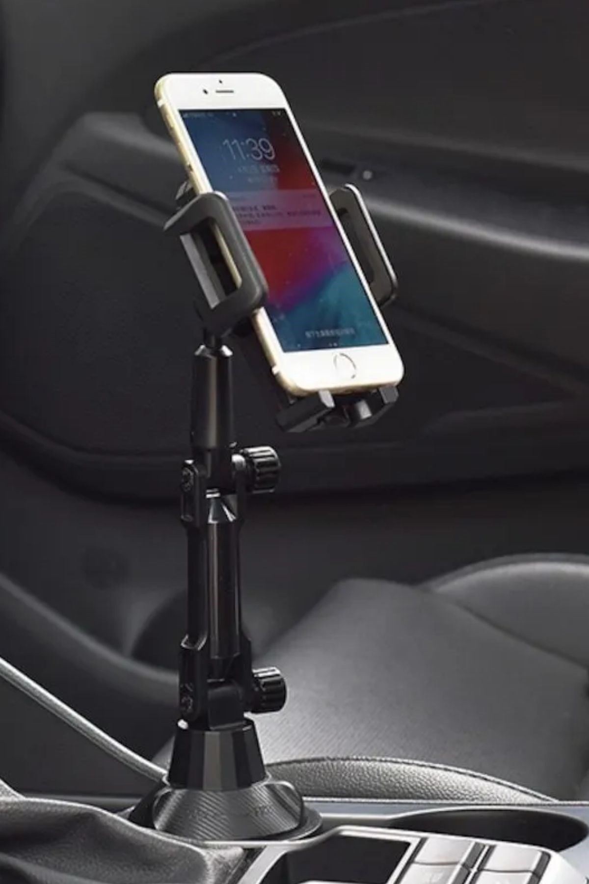 Tbl Dekor® Teleskopik Araç Bardak Yerine Giren Telefon Tutucu