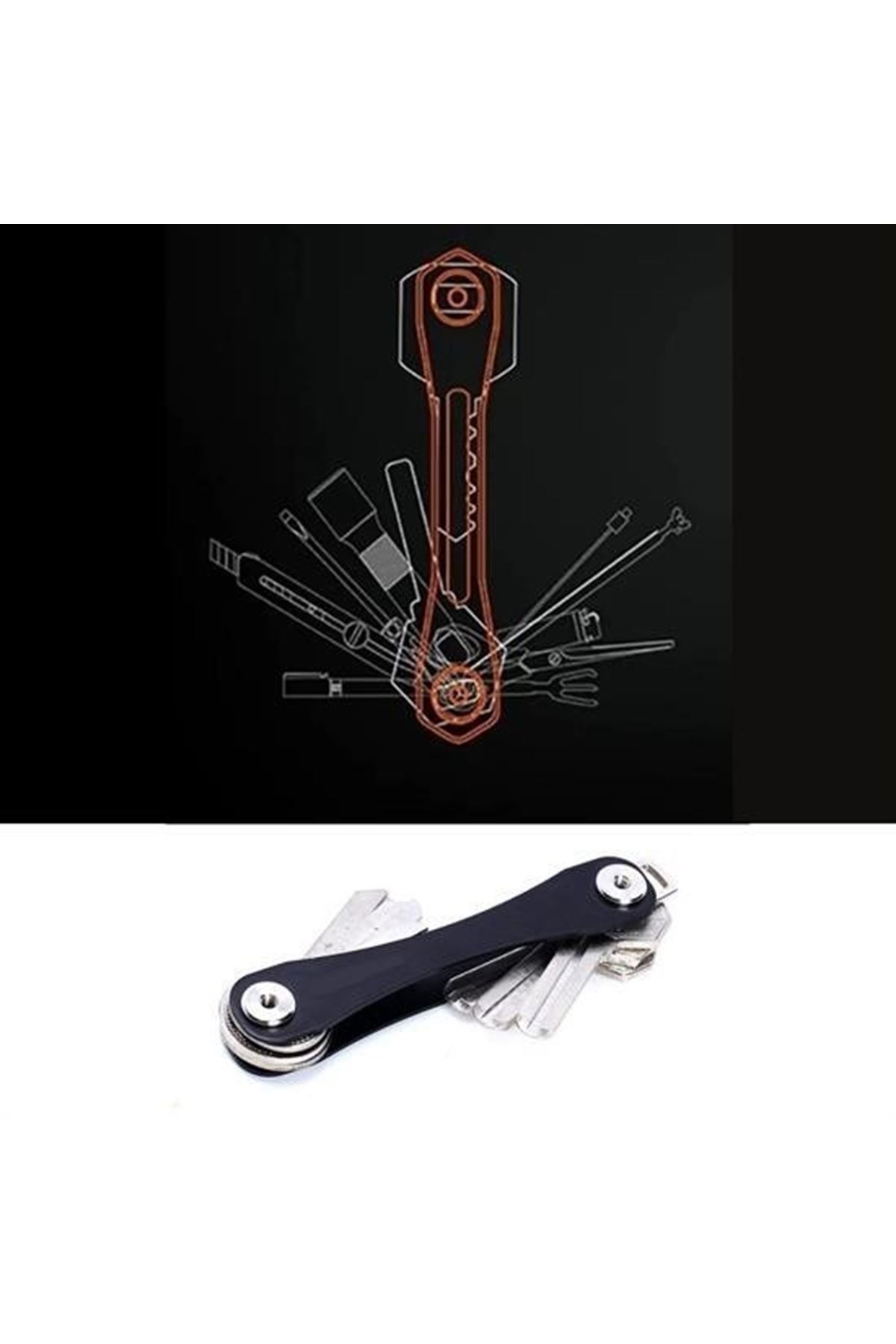 Tbl Dekor® Pratik Akılllı Anahatarlık Anahtar Düzenleyici Aparat