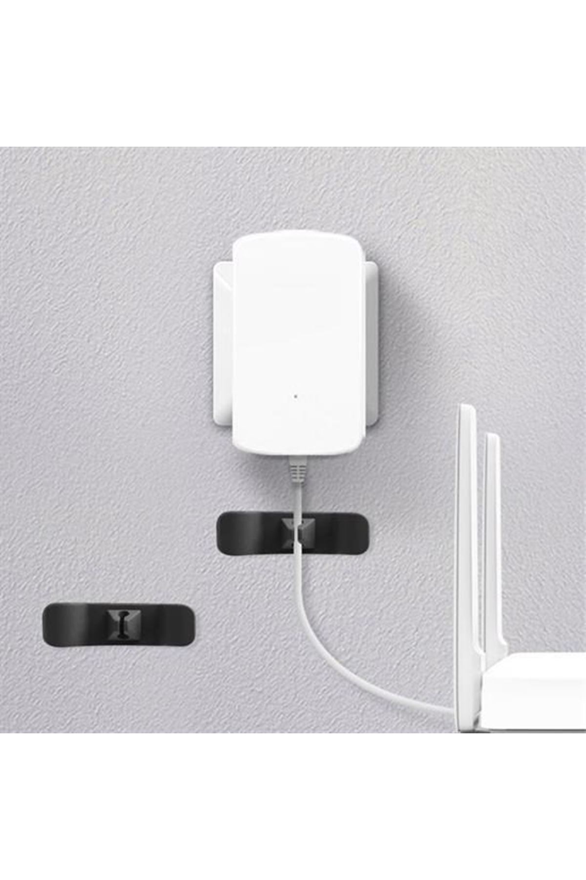 Tbl Dekor 6'lı Pratik Kablo Toparlayıcı Yapışkanlı Klips Mutfak Air Fryer Kettle Kahve Tost Makinası