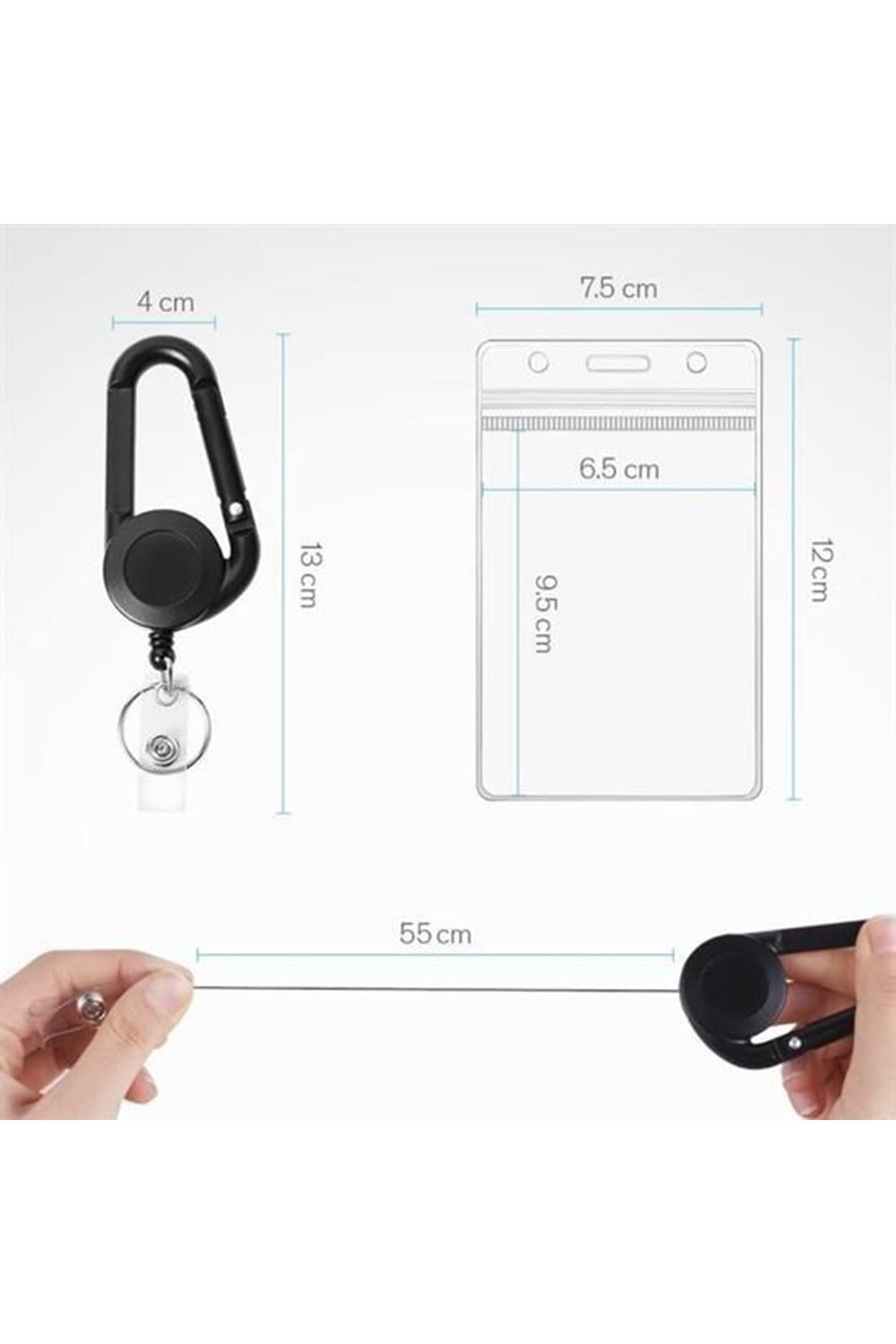 Tbl Dekor® Teleskopik Karabina Anahtarlık