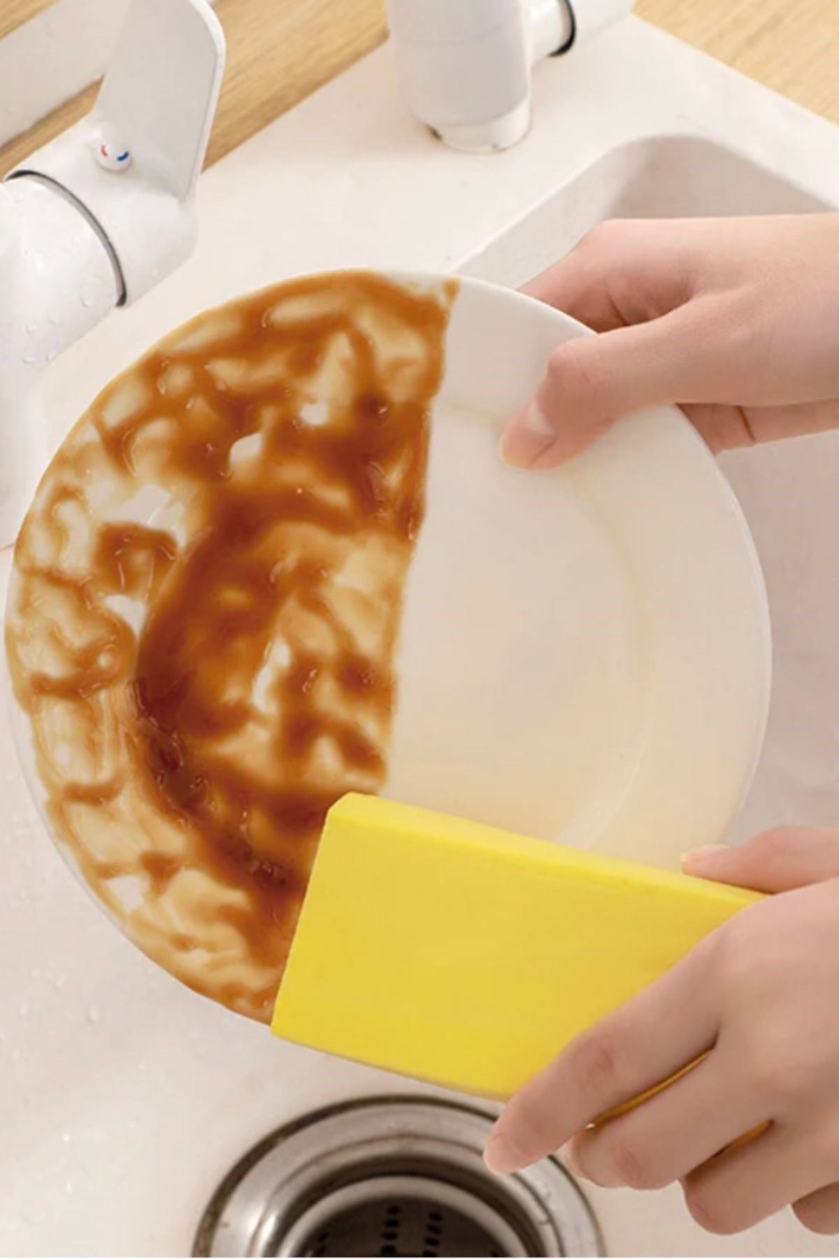 Tbl Dekor® Nemli Silgi Süngeri Banyo,Mutfak ve Araba İçin Temizlik Süngeri