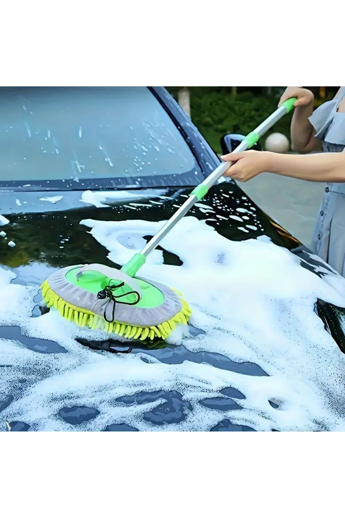 Tbl Dekor® Yedek Mikrofiber Bezli Oto Yıkama Mop Seti