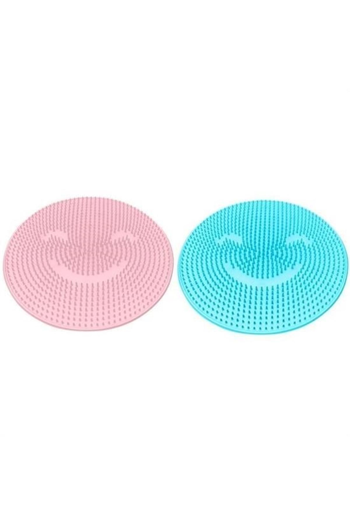 Tbl Dekor® Silikon Fırçalı Banyo Masaj Matı ve  Ayaklar için Topuk Masaj Paspası