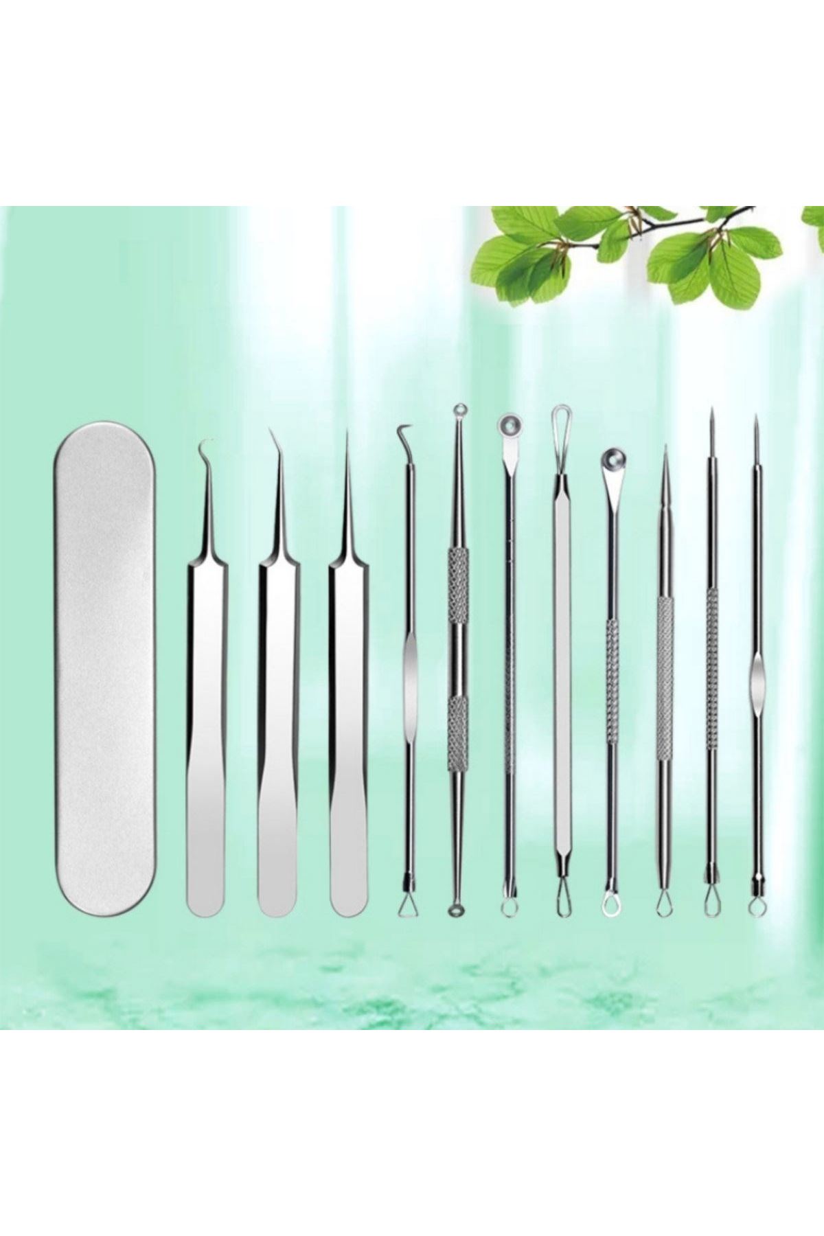 Tbl Dekor®11 Parça Siyah Nokta Temizleyici Cilt Bakım Komedon Seti