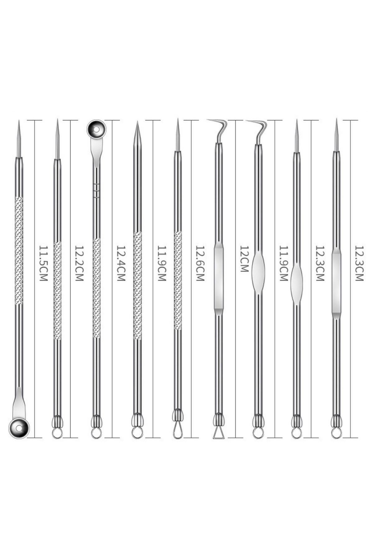 Tbl Dekor®11 Parça Siyah Nokta Temizleyici Cilt Bakım Komedon Seti