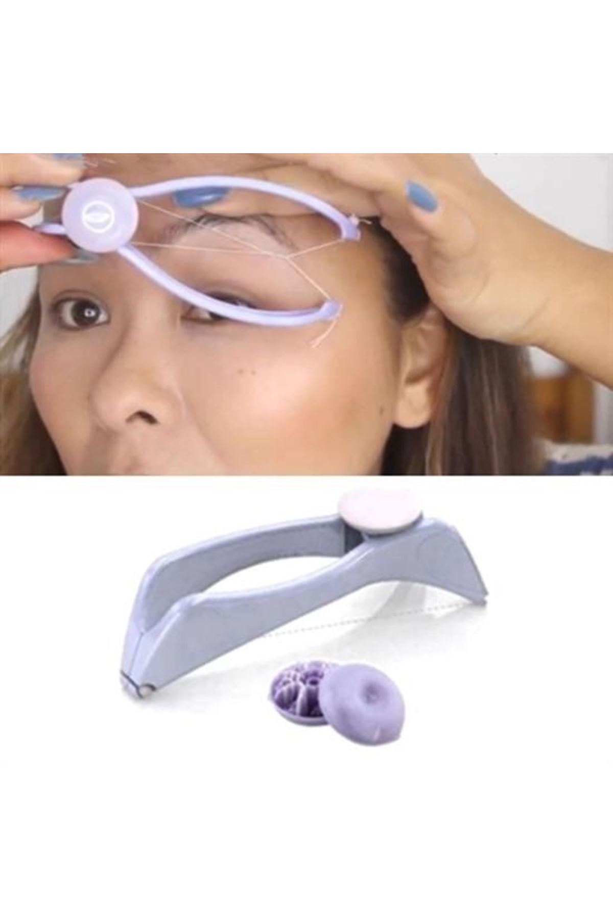 Tbl Dekor® Slique Pratik İple Kaş Bıyık Tüy Alma Epilasyon Aleti Makinesi