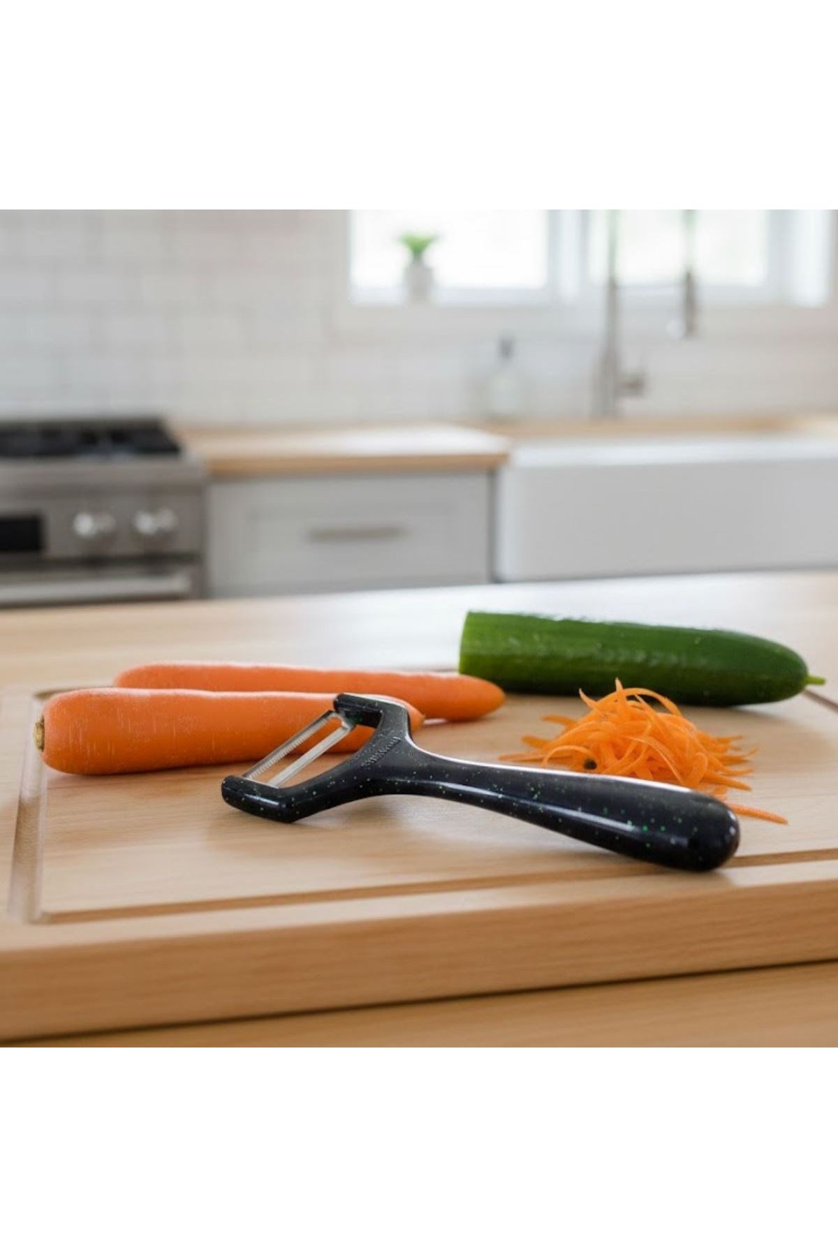 Tbl Dekor® Solingen Çelik Küçük Boy Meyve Sebze Soyacak – Keskin Paslanmaz Soyucu Aparat