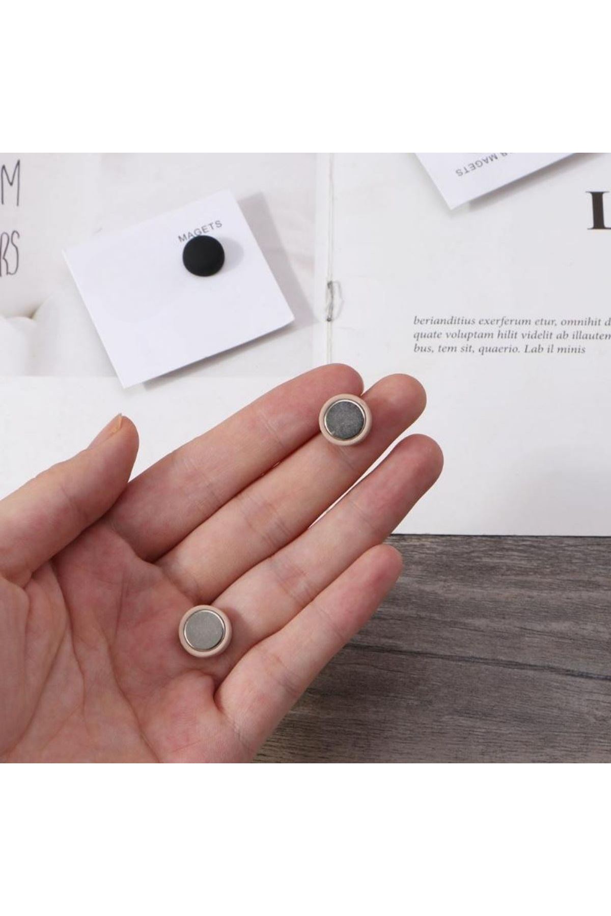 Tbl Dekor® Tekli Güçlü Mıknatıslı Eşarp Şal Mıknatısı