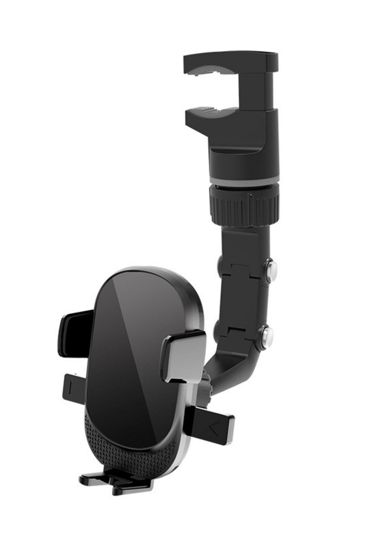 Tbl Dekor® Dikiz Aynasına Takılabilen Eklemli Telefon Tutucu Aparat