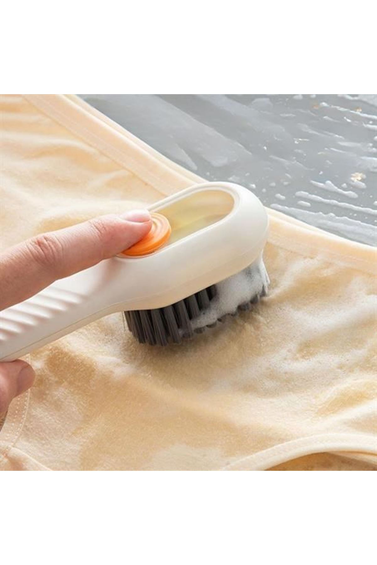 Tbl Dekor® Çok Amaçlı Deterjan Hazneli Pratik Ayakkabı, Bot Temizleme Yıkama Fırçası