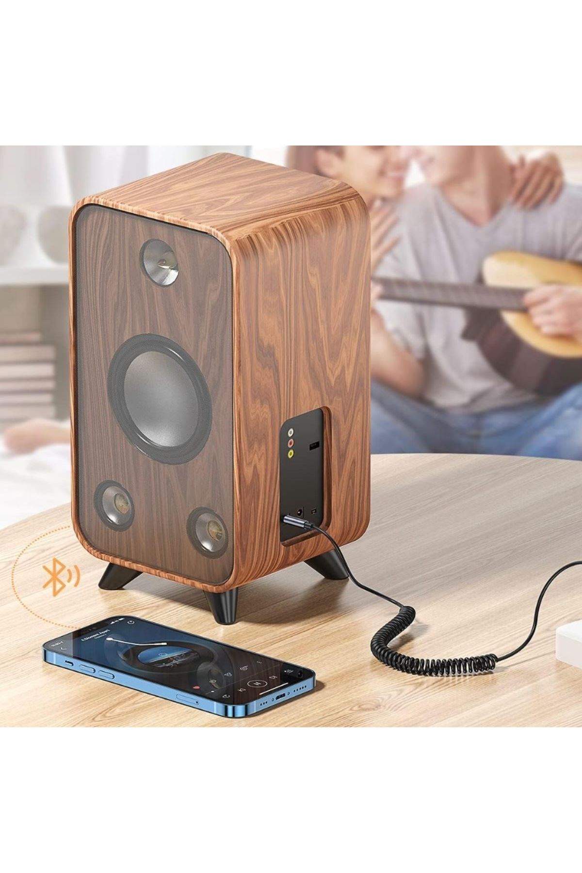 Tbl Dekor® Araba için Bluetooth Aux Alıcısı Wireless Araç Kiti