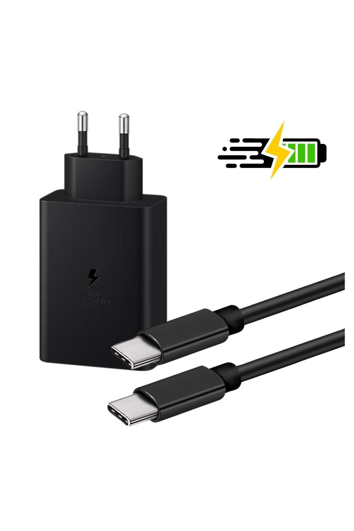 Tbl Dekor® 65W Hızlı Şarj Edebilen TYPE C uçlu Şarj Aleti