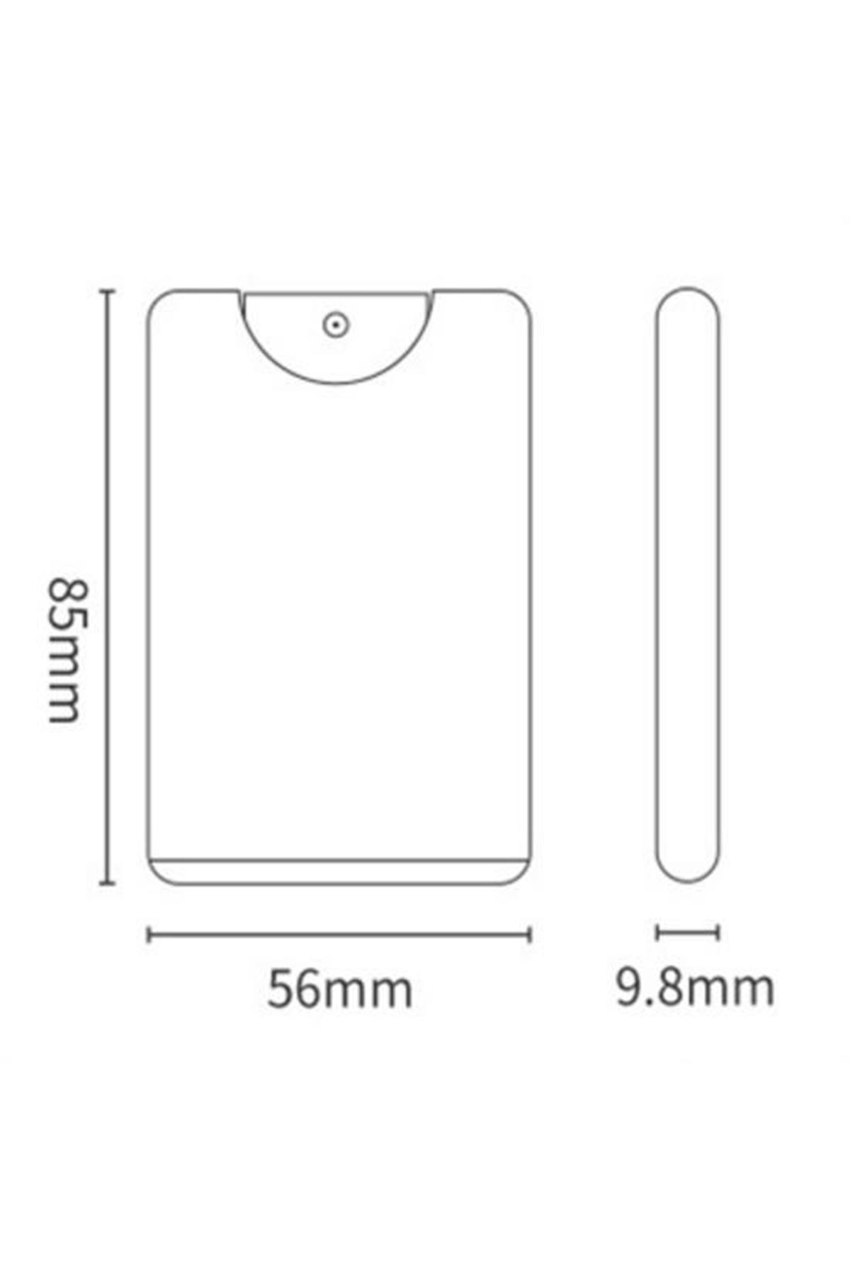 Tbl Dekor 20 Ml Doldurulabilir Mini Cep Boy Kolay Taşınabilir Çok Amaçlı Parfüm Şişesi