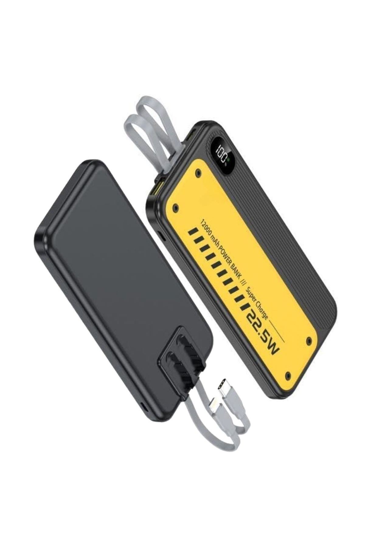 Tbl Dekor® 10000 mAh Hızlı Şarj Özellikli Aynı Anda 4 Cihazı Şarj Edebilen Powerbank