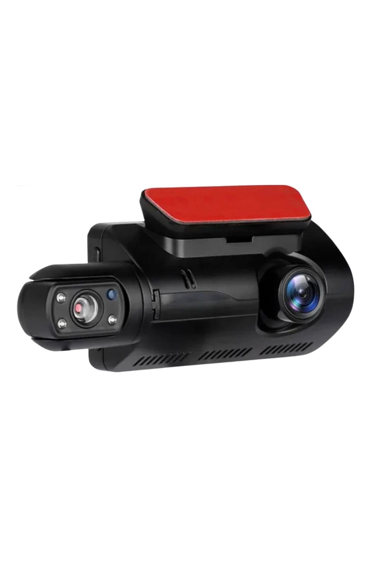 Tbl Dekor® Araç İçi & Dışı Çift Lensli WiFi Kamera – 1080P HD,Gece Görüşlü, G-Sensörlü DVR Dashcam