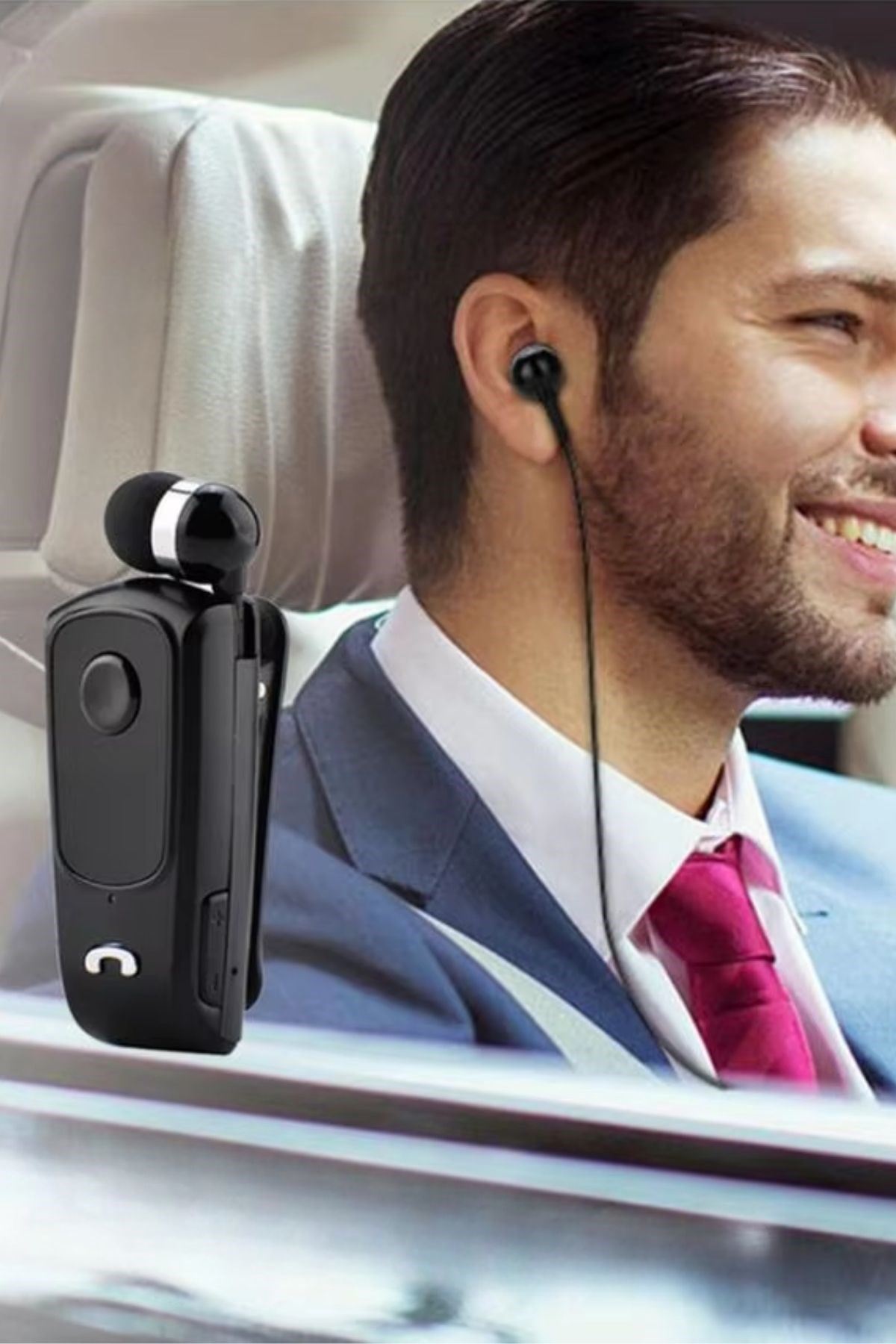 Tbl Dekor® Telefon Bağlantılı Makaralı Kulaklıklı Bluetooth Kulaklık