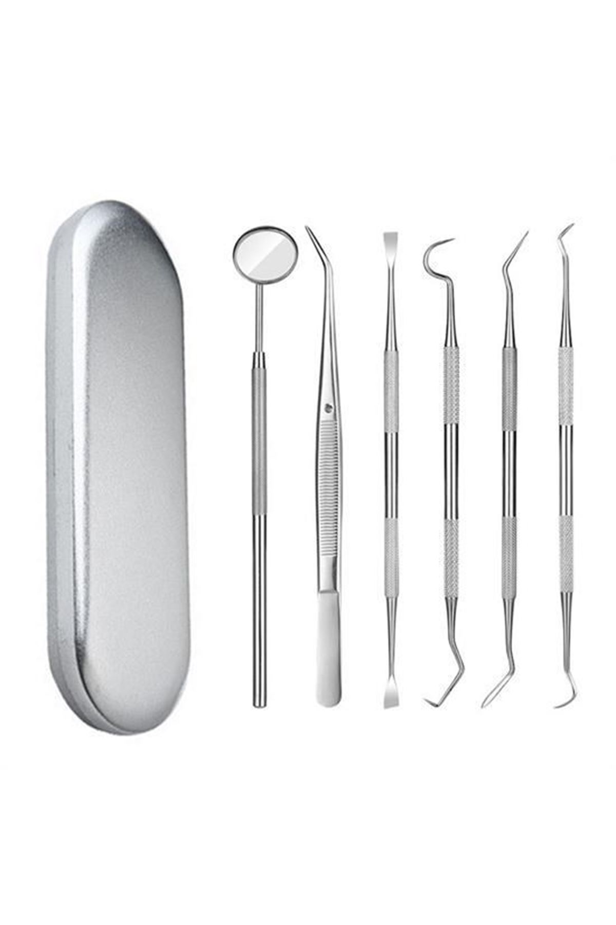 Tbl Dekor® 6 Parça Kutulu Ağız Bakımı Diş Bakım Seti Ağız Hijyen Takımı