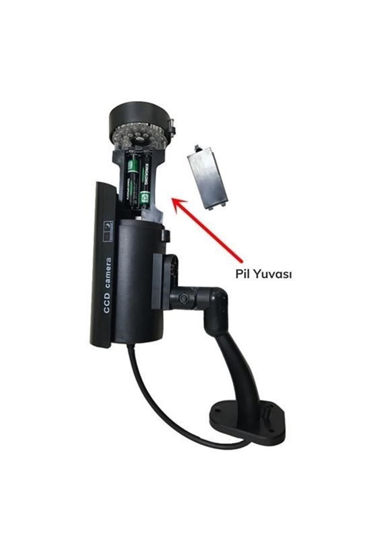 Tbl Dekor® %100 Gerçekçi İç ve Dış Mekan İçin Sahte Güvenlik Kamerası