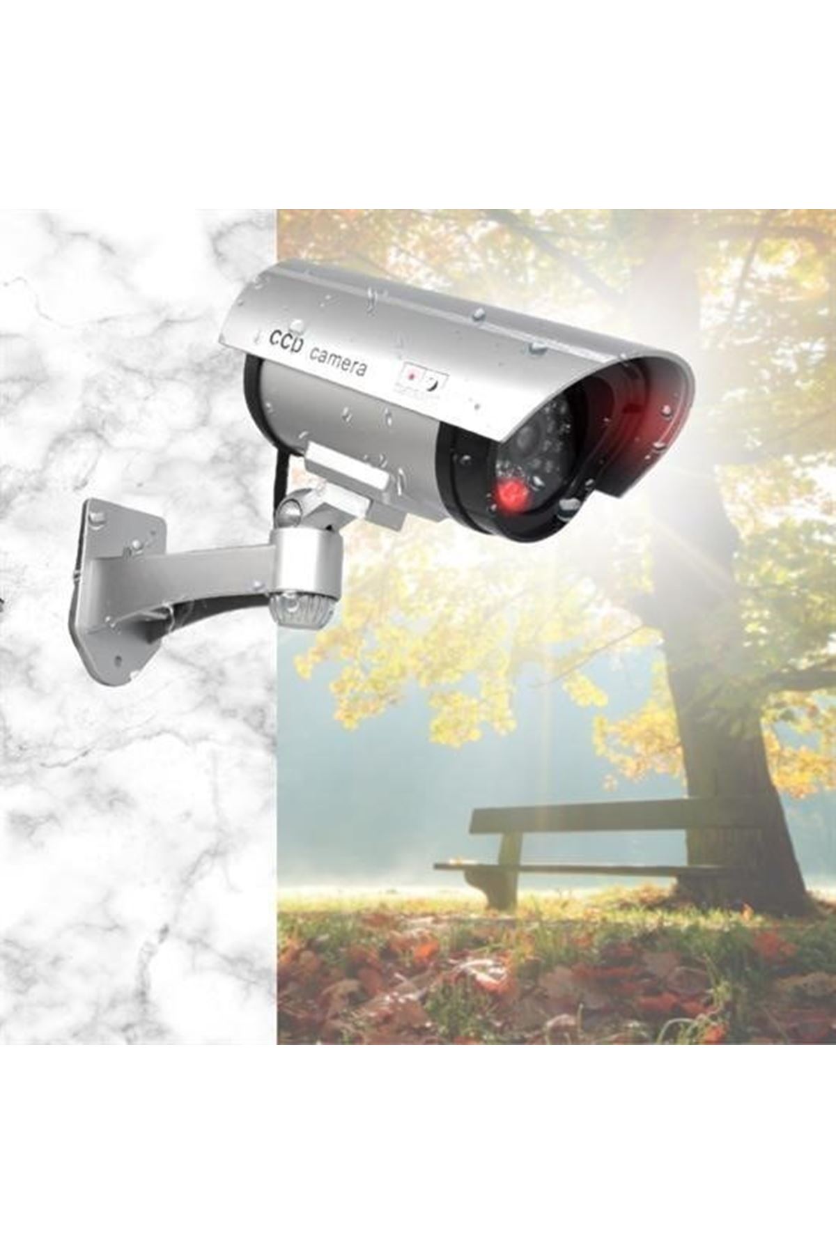 Tbl Dekor® %100 Gerçekçi İç ve Dış Mekan İçin Sahte Güvenlik Kamerası