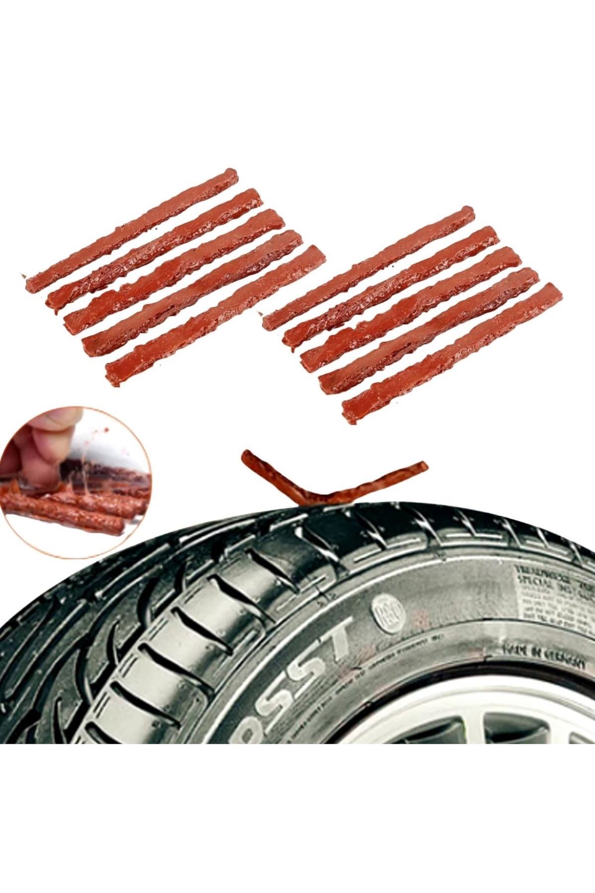 Tbl Dekor® 10 Adet Lastik Onarım İçin Lastik Tamir Fitili Yedek Lastik Fitili