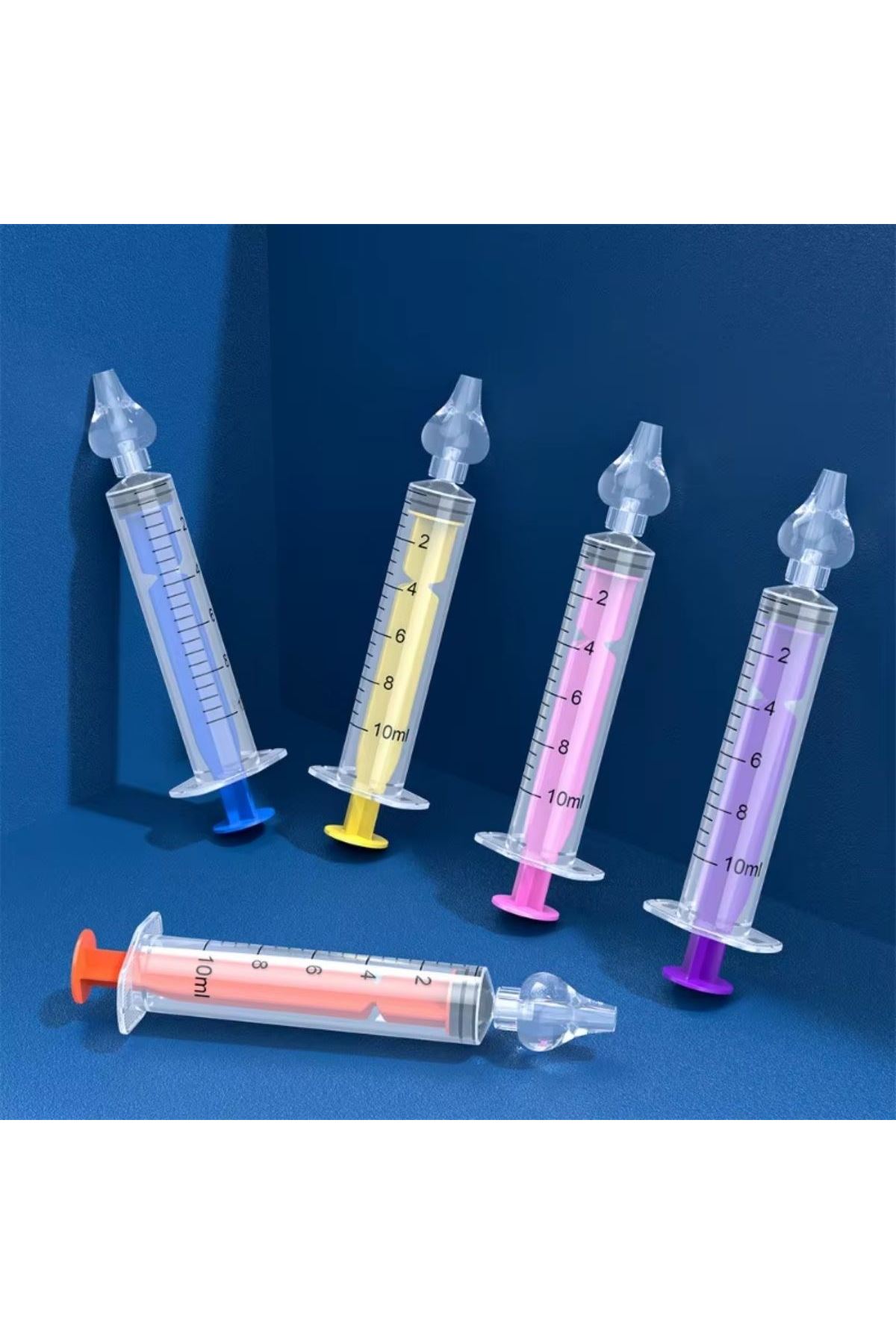 Tbl Dekor® Yeniden Kullanılabilir, Manuel Burun Temizleyici 10ml Kapasiteli Burun Açıcı Şırınga