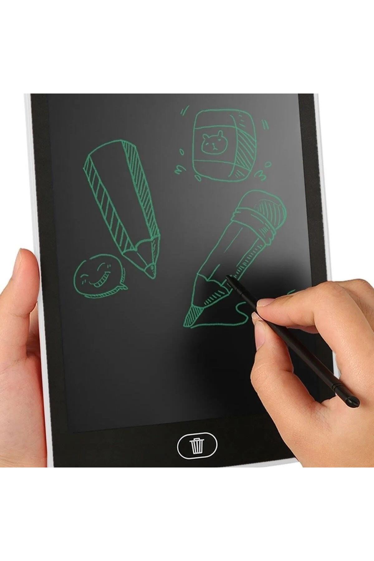 Tbl Dekor® 8.5 inç Renksiz Silinebilir Kalemli Yazı Tableti
