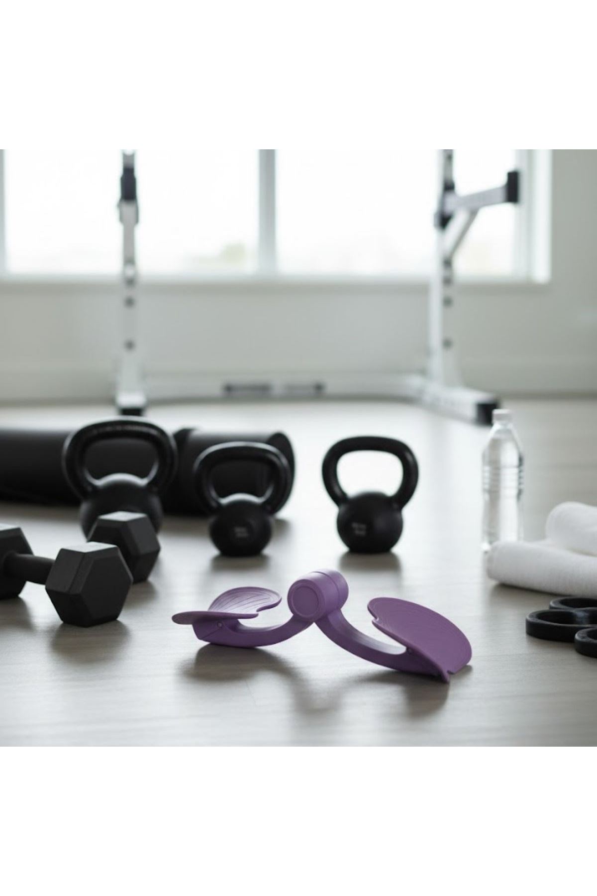 Tbl Dekor® Bacak Arası İncelten Egzersiz Aleti – İç Bacak Sıkılaştırıcı, Pelvik Kas Güçlendirici Plastik Spor Aparatı