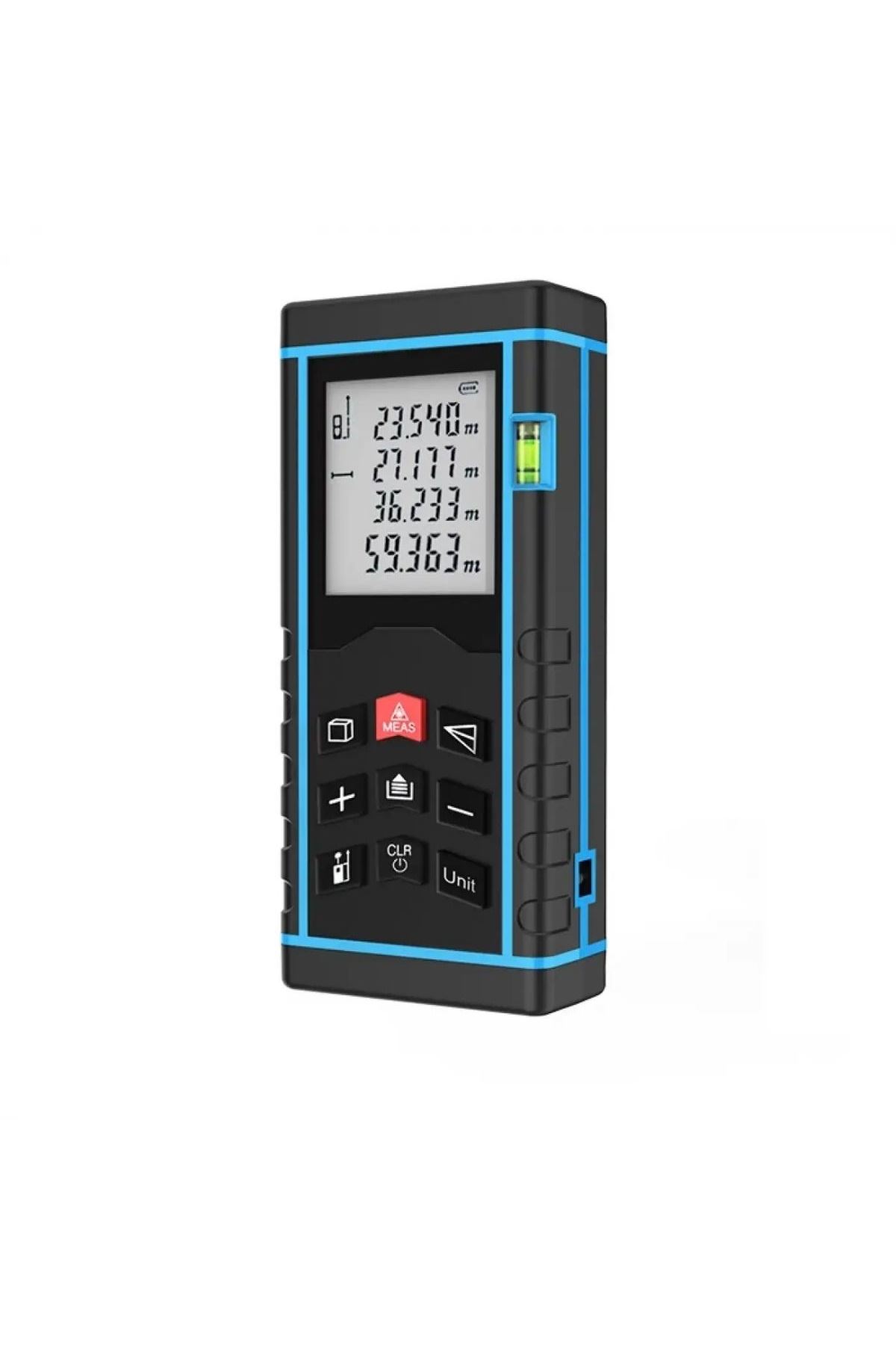 Tbl Dekor® Profesyonel 40 Metre Dijital Lazer Metre Ölçüm Cihazı-LCD Ekranlı,Su Terazili,Pisagor Ölçüm Fonksiyonlu,20 Kayıt Hafızalı,Hassas Lazer Ölçe