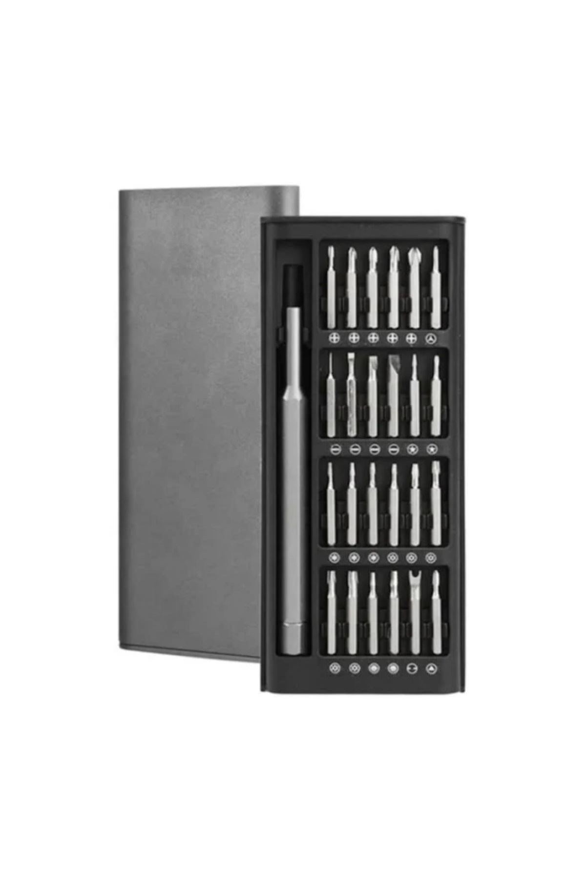 Tbl Dekor® 25 Parça 24 farklı uçlu Mıknatıslı 25 in 1  Tornavida Seti