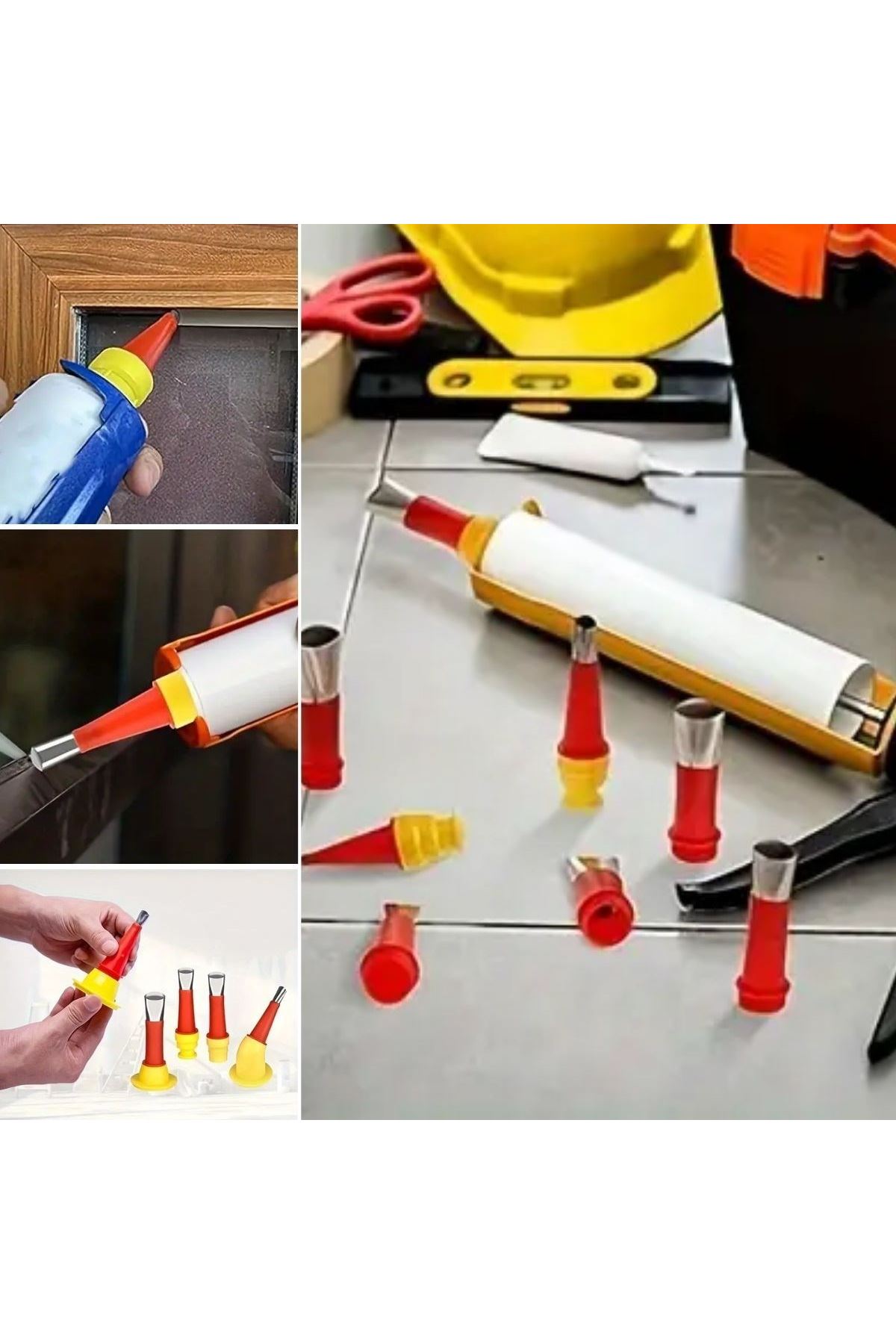 Tbl Dekor®30 Parça Silikon Kalafat Mastik Alet Seti Mastik Ucu