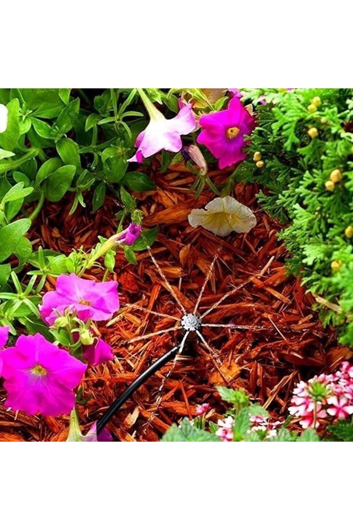 Tbl Dekor® 10 Metre Bahçe Damlama Sulama Sistemi Seti Hortum ve Ek Parçaları