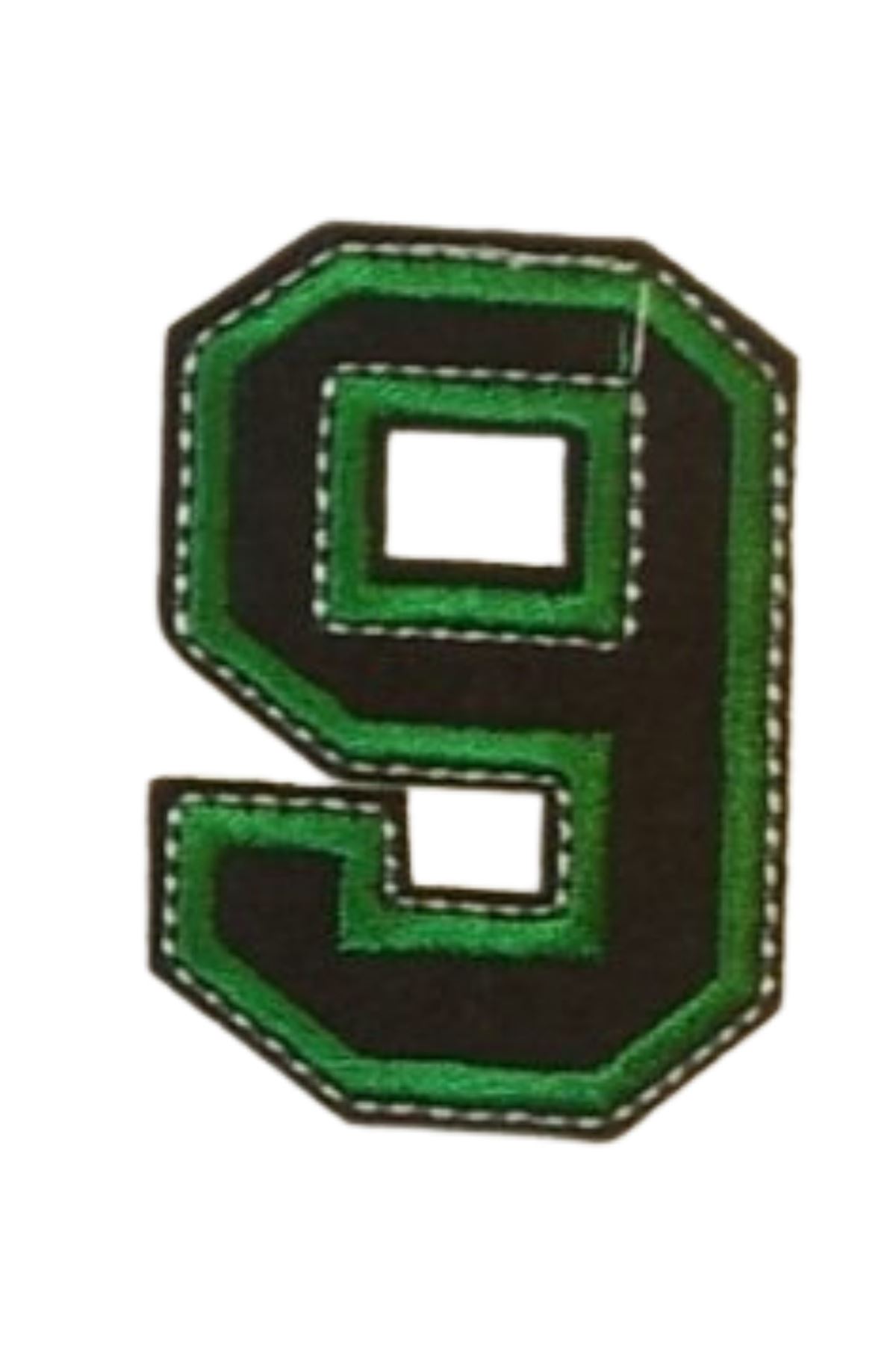 Aplike Ütü İle Yapışan 9  Rakamı Arma 4x5 cm