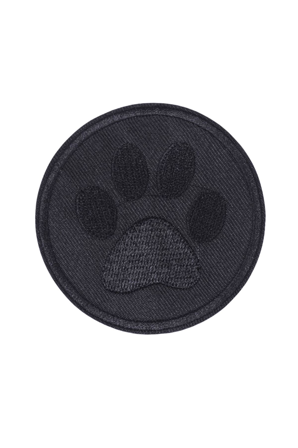 Aplike Ütü İle Yapışan Siyah Pati Arma 5 cm