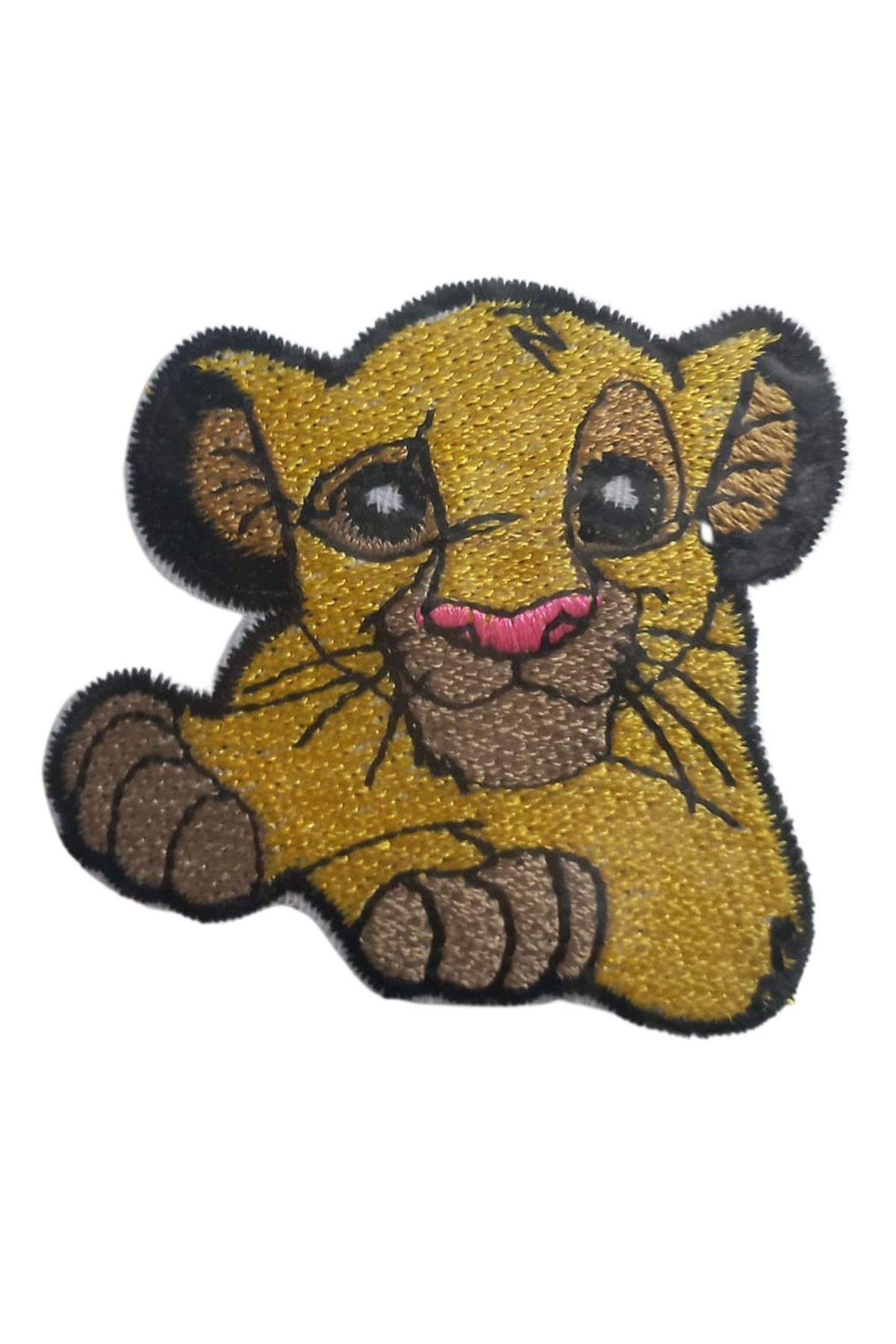 Aplike Ütü İle Yapışan Küçük Kaplan Arma 3x4 cm