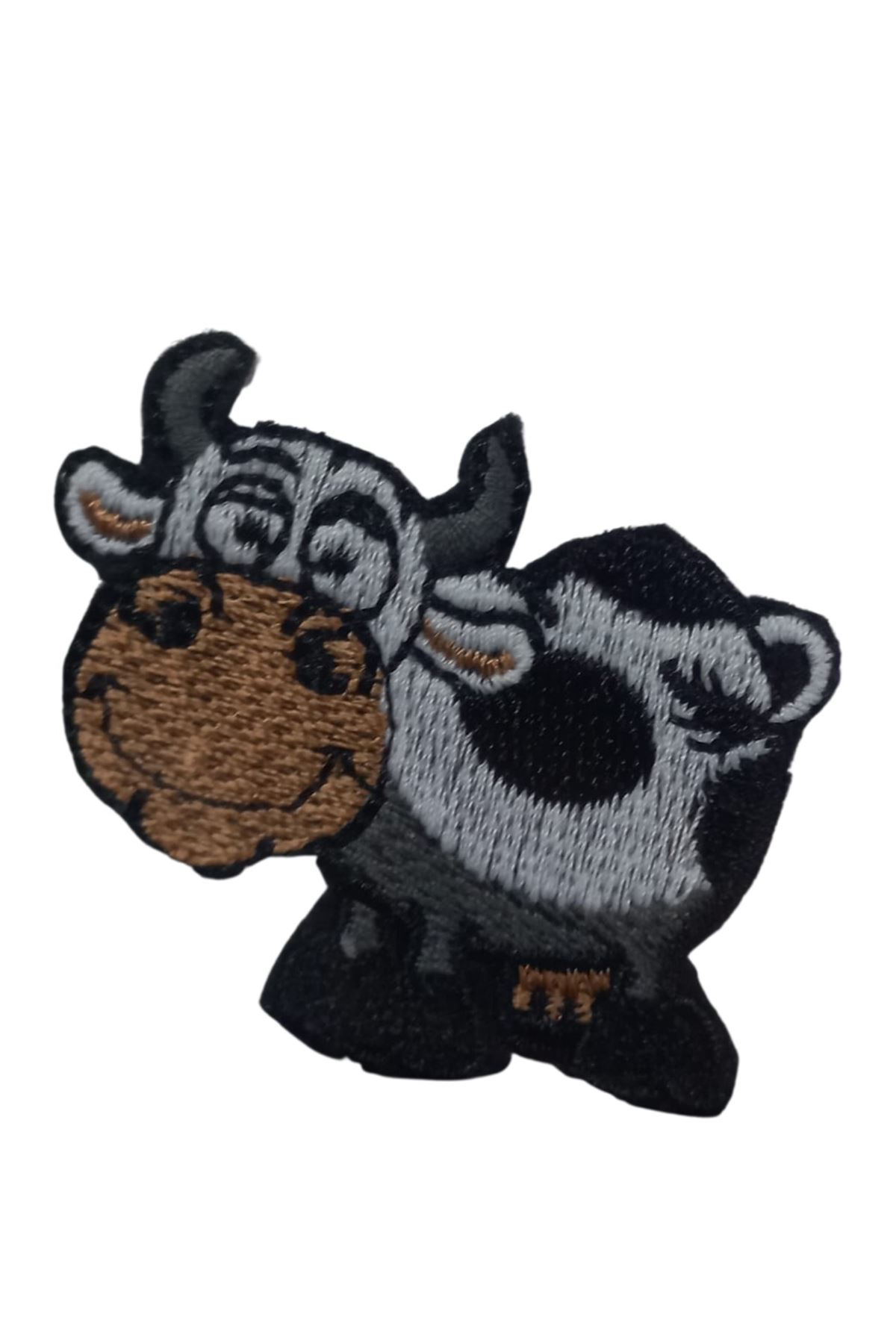 Aplike Ütü İle Yapışan İnek Arma 4x4 cm