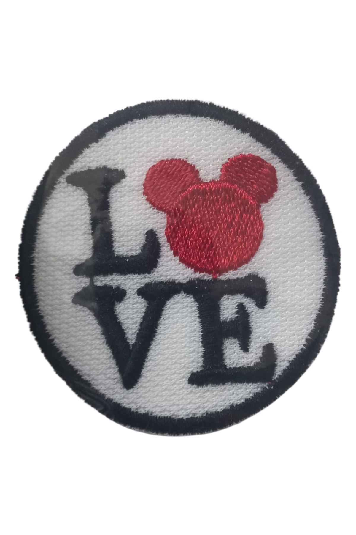 Aplike Ütü İle Yapışan Love Pati Arma 4 cm