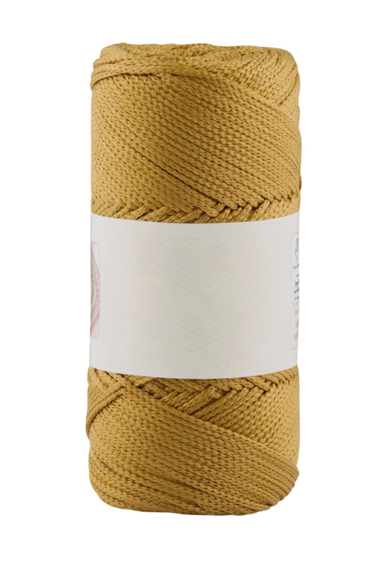 Makrome İpi 3mm Polyester Hardal