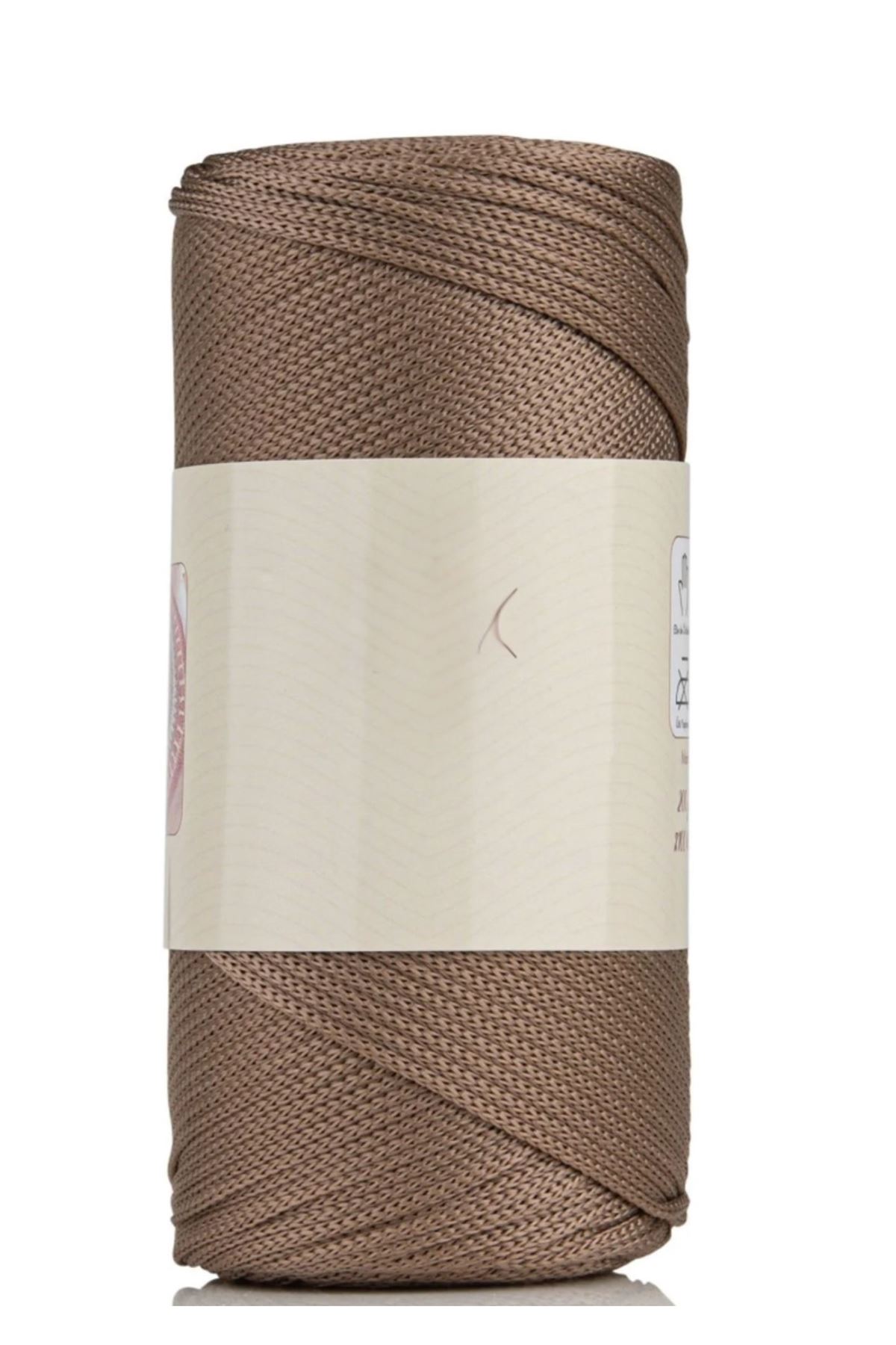 Makrome İpi 3mm Polyester Karamel
