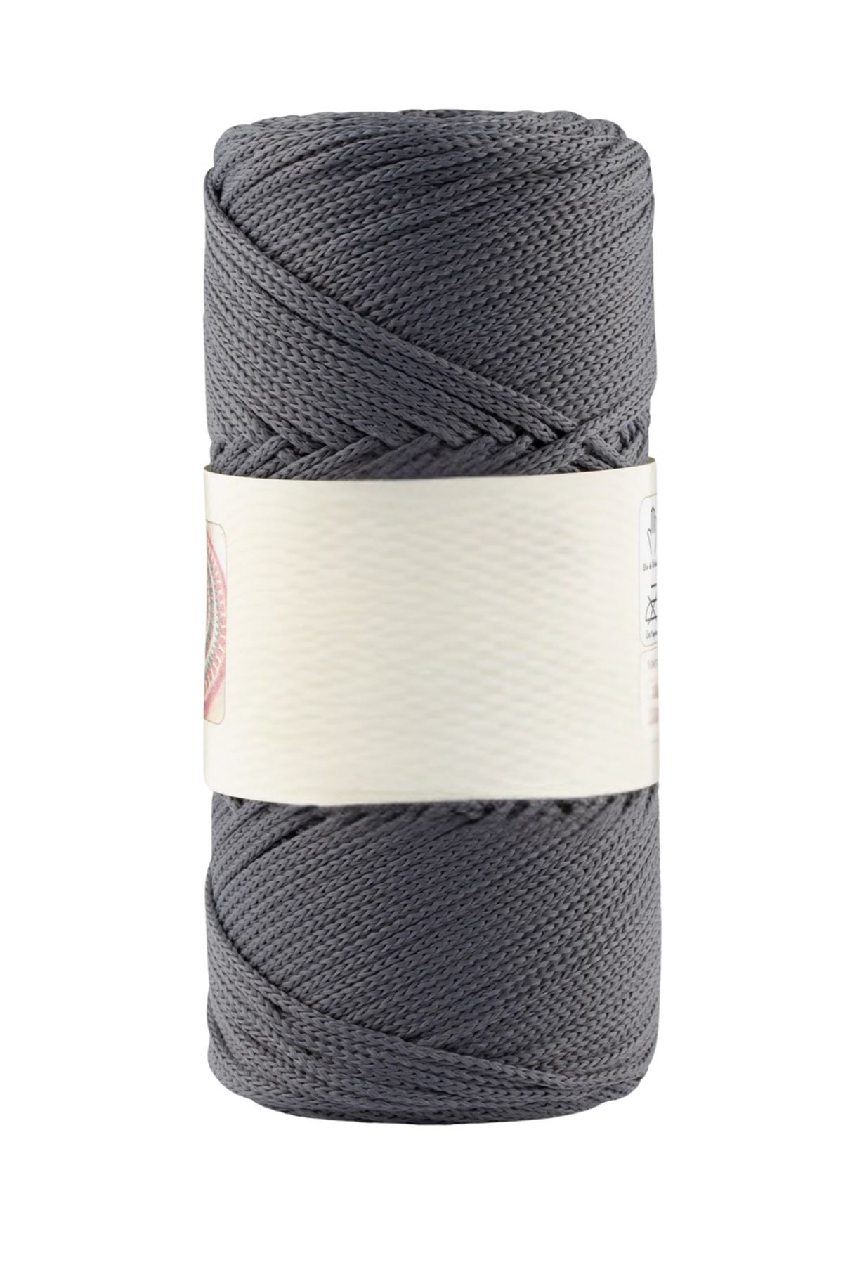 Makrome İpi 3mm Polyester Antrasit