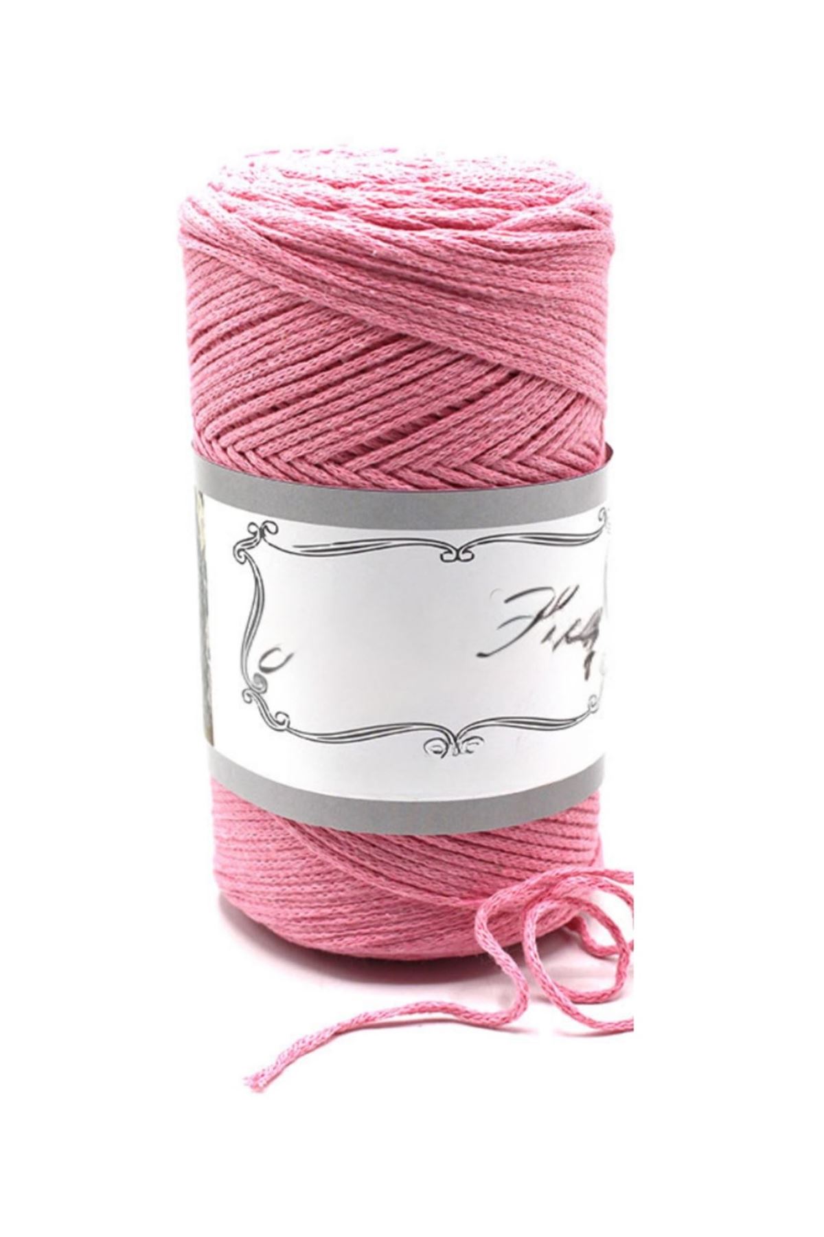 Pamuk Makrome 2 mm Pembe