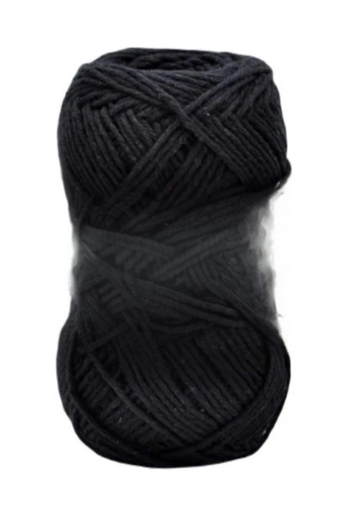 Pamuk İplik %100 Pamuk Siyah