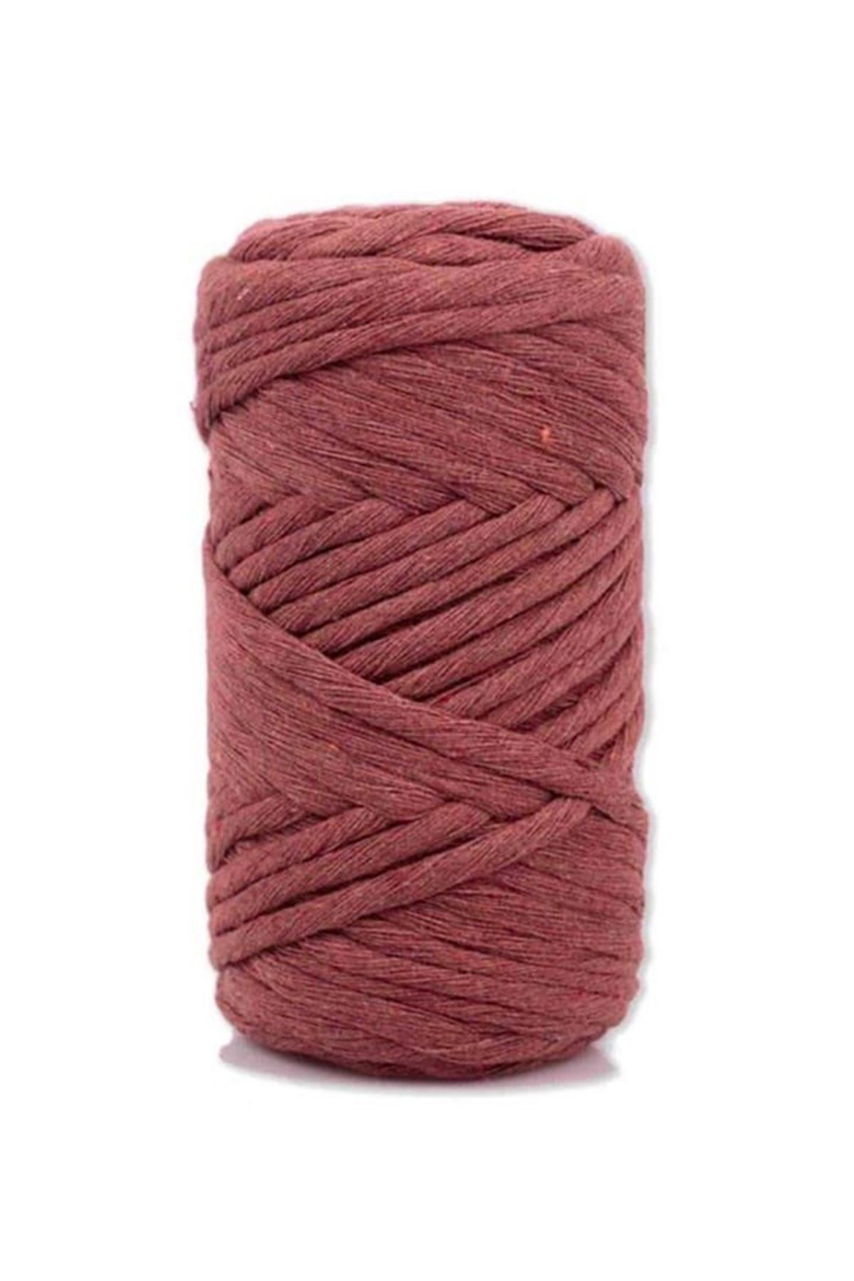 Pamuk Makrome 4 mm İp Kiremit