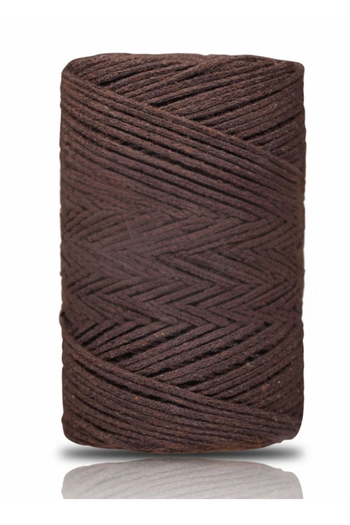Pamuk Makrome 2 mm Kahverengi