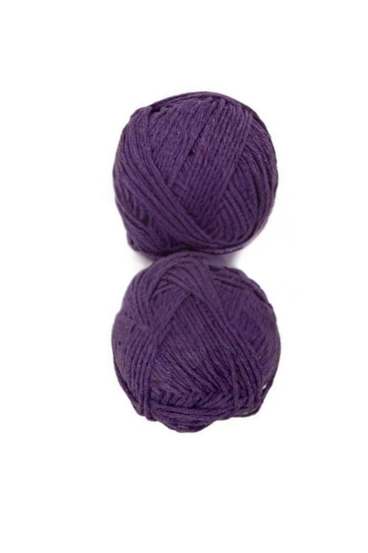 Pamuk Makrome 2 mm Mürdüm