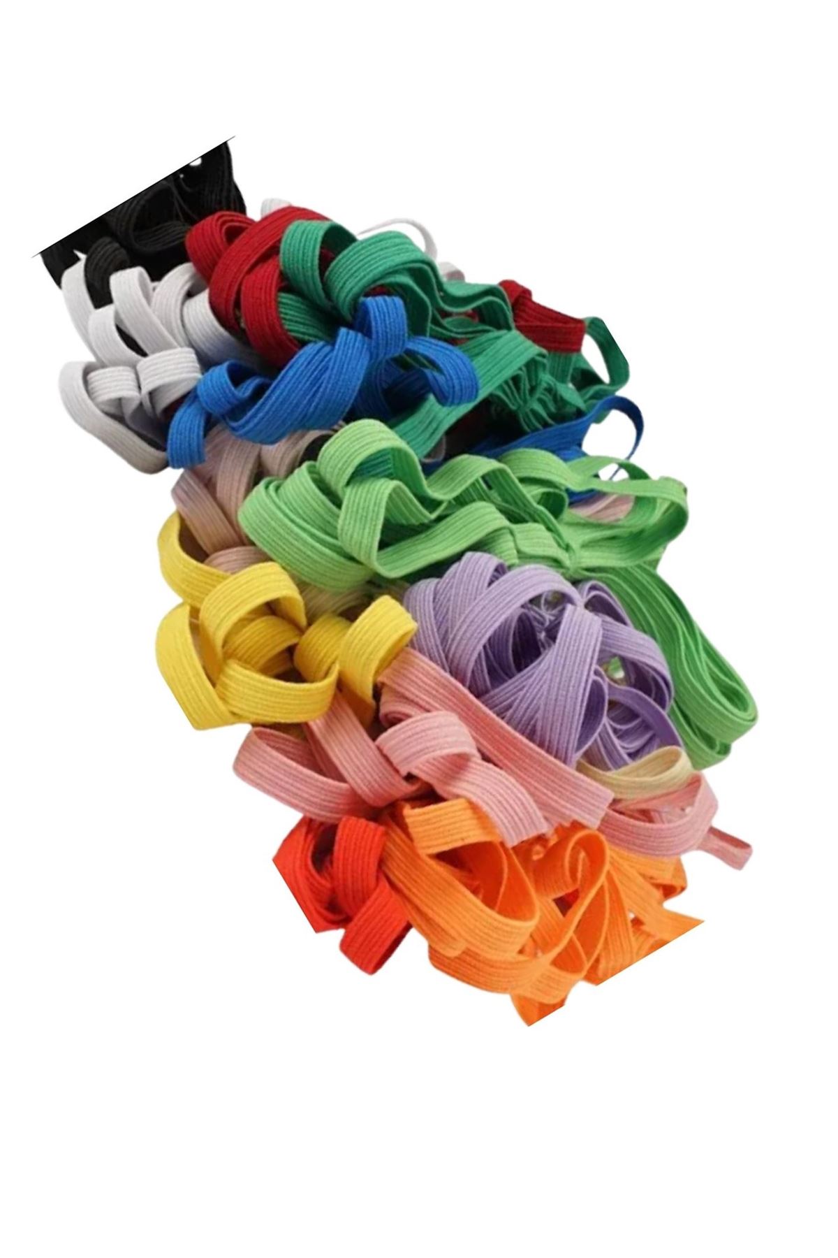 Çamaşır Lastiği Düz 1 cm  75 Metre 1 Top Fuşya