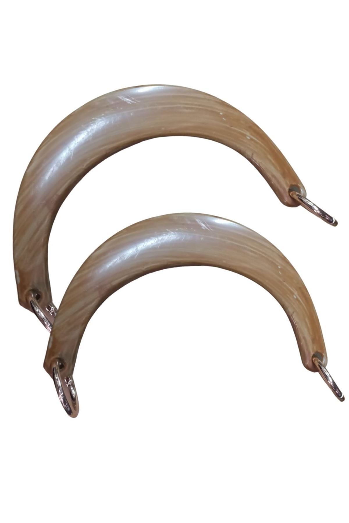 Çanta Sapı Ay Model Açık Kahverengi 17 cm