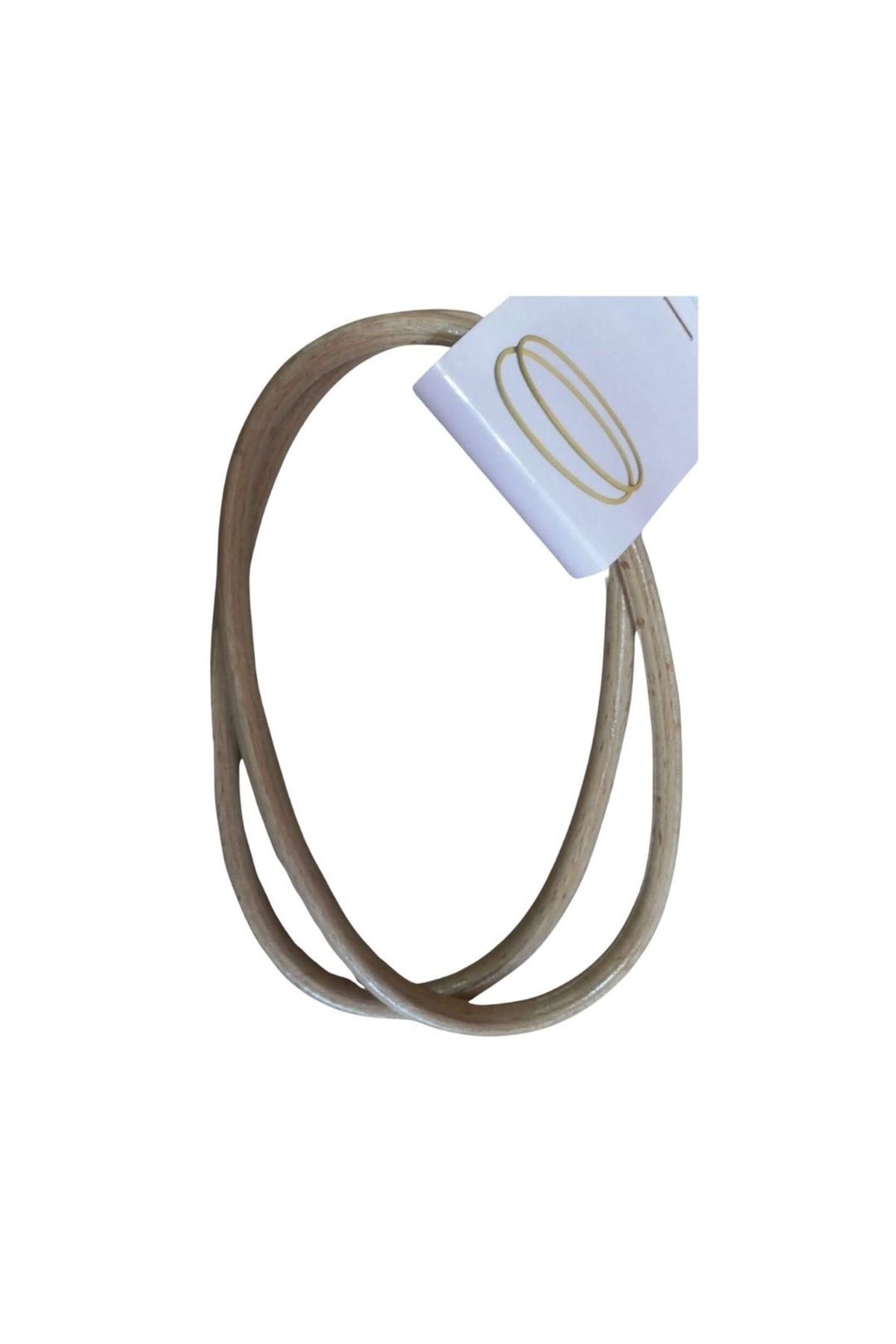 Tahta Çanta Sapı 17 cm Oval