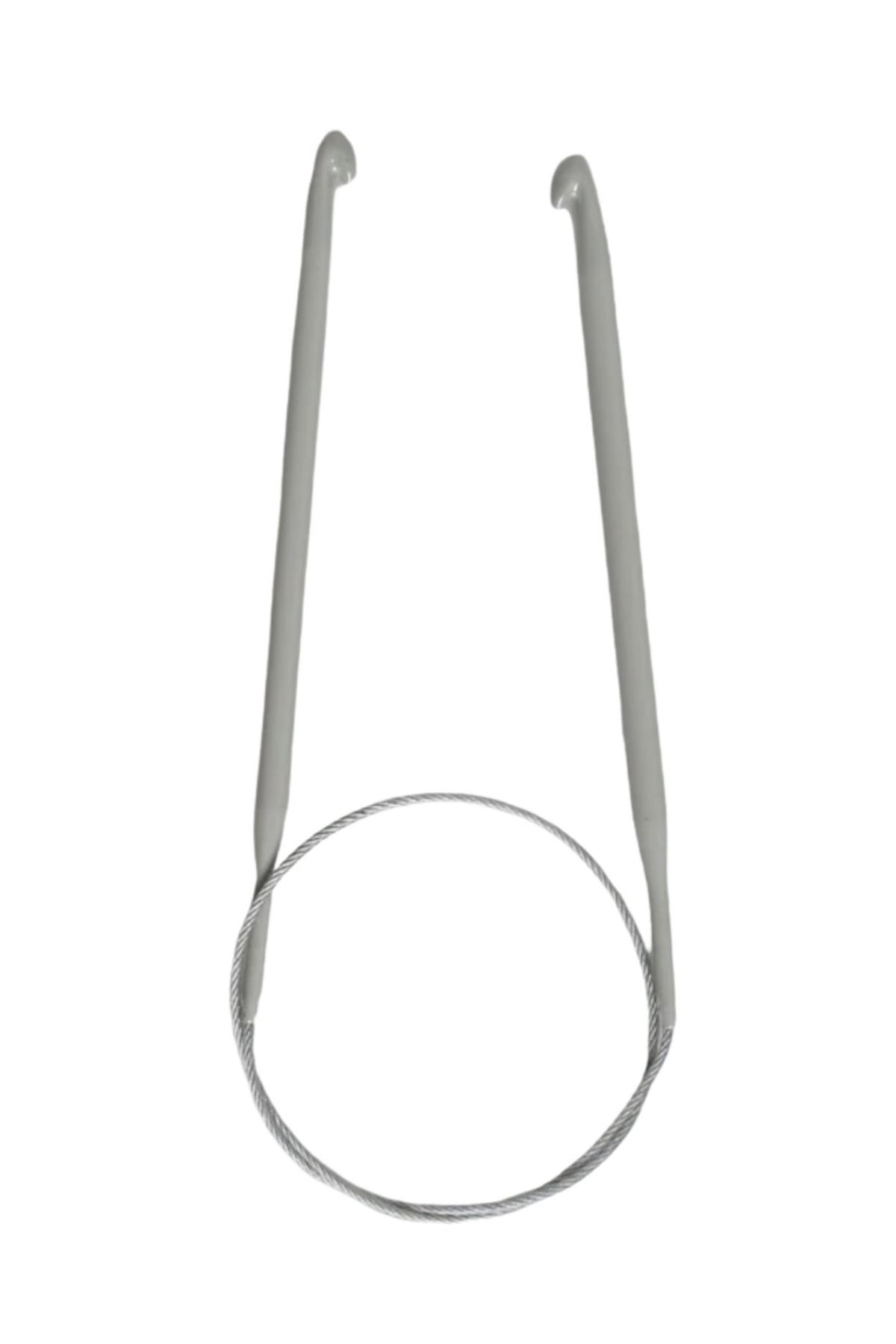 Misinalı Çelik Gagalı Tığ Şiş 2,5 Numara 60 cm